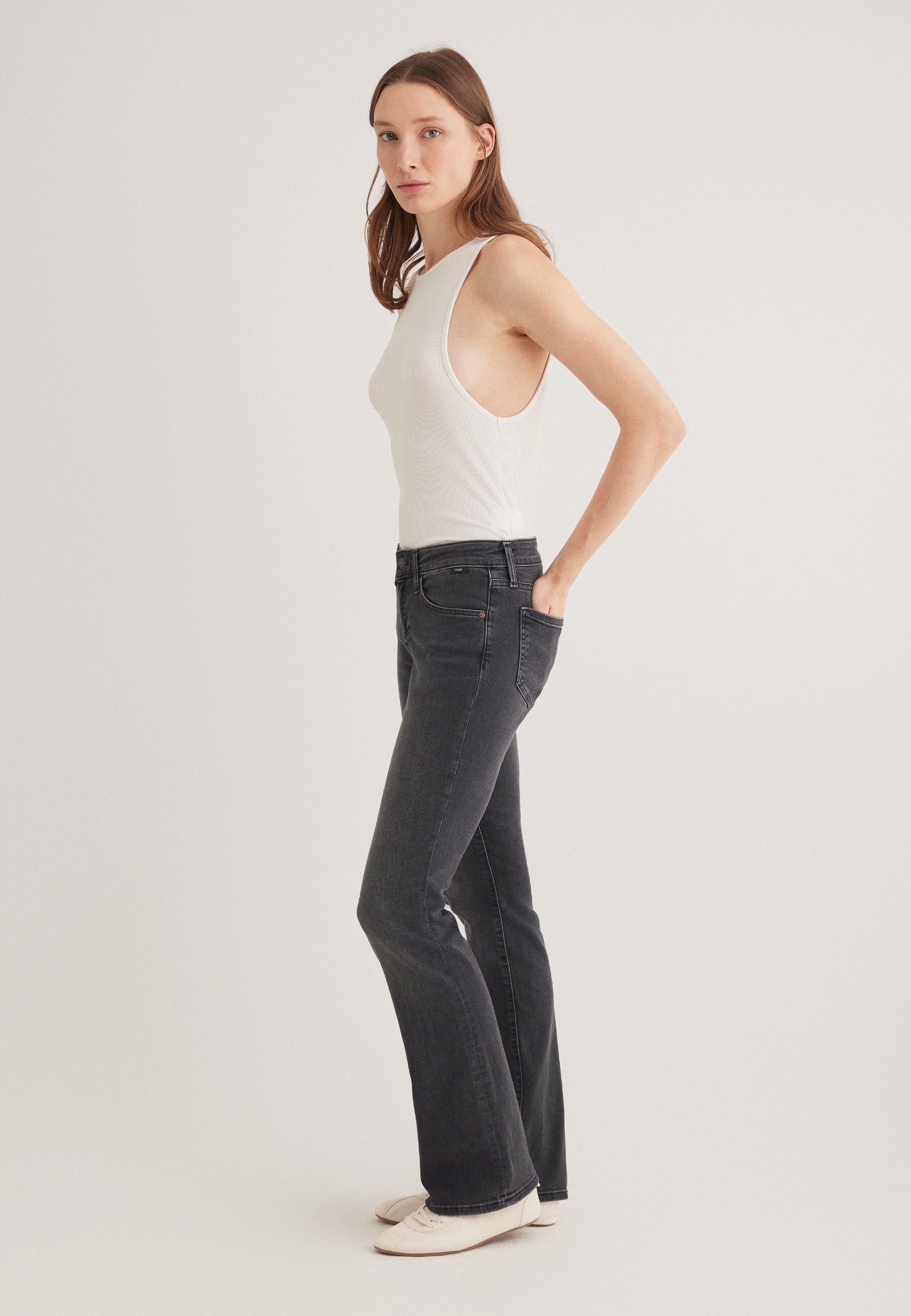 Mavi Bootcut-Jeans »BELLA MID-RISE«, Bootcut Jeans