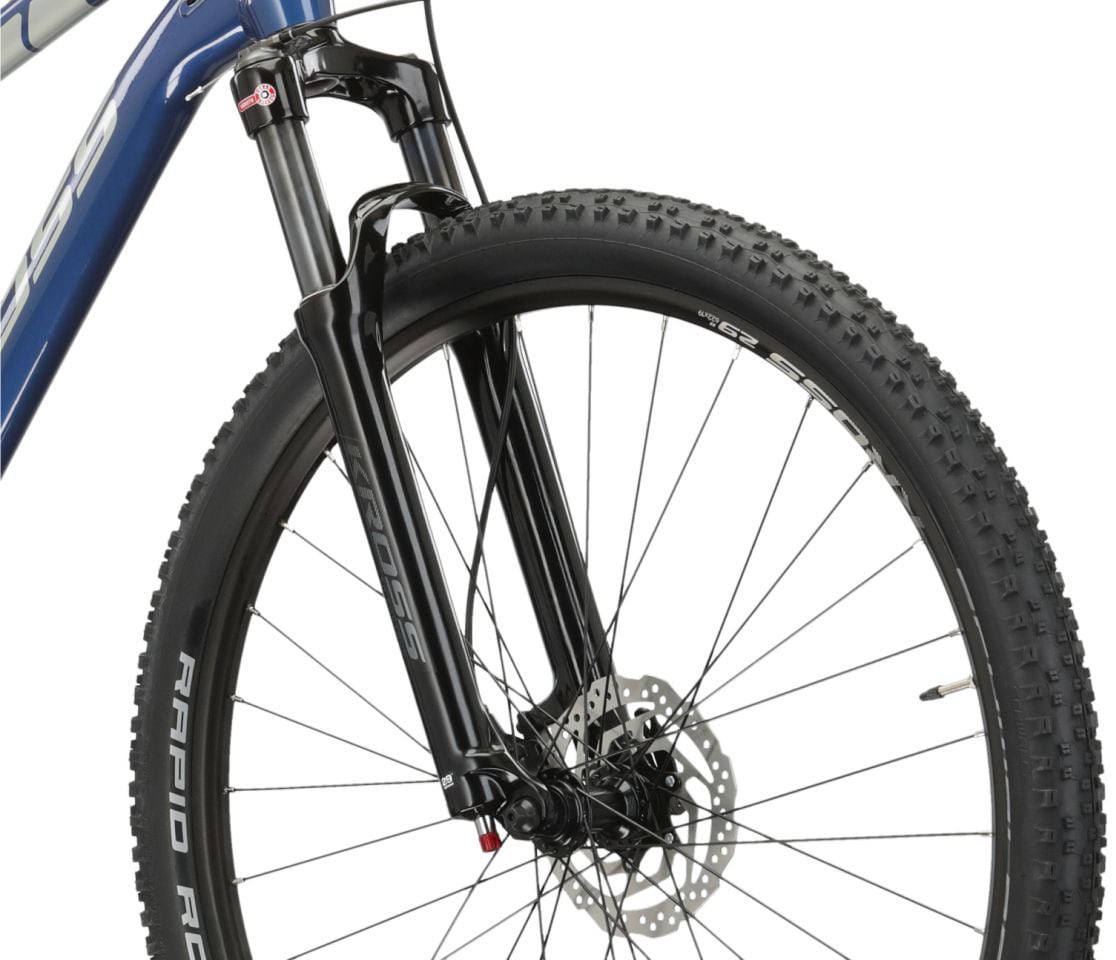Kross Mountainbike »KROSS MTB Hardtail Level 5.0 29" blau 11 Gänge«, 11 Gang, Shimano, DEORE M5100 Schaltwerk, Kettenschaltung