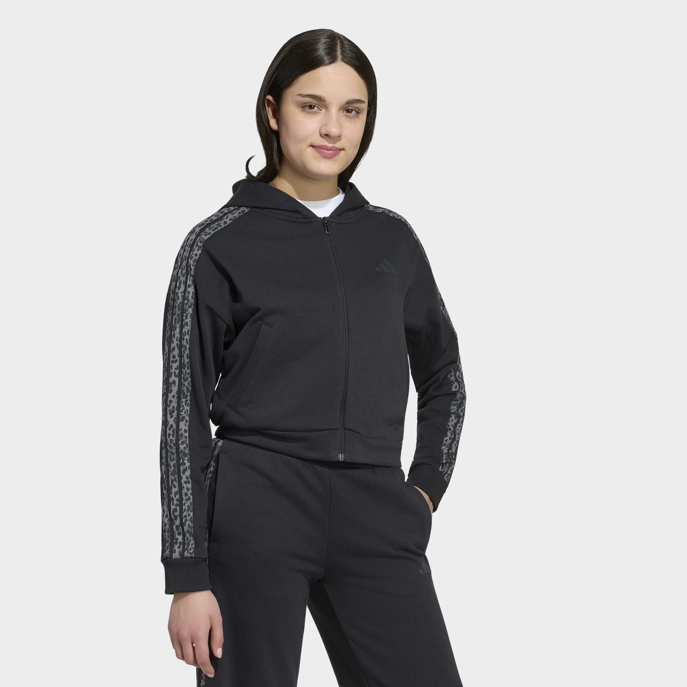 adidas Sportswear Kapuzensweatshirt "SEASONALS ANIMAL, DURCHGEHENDER REISSVERSCHLUSS"