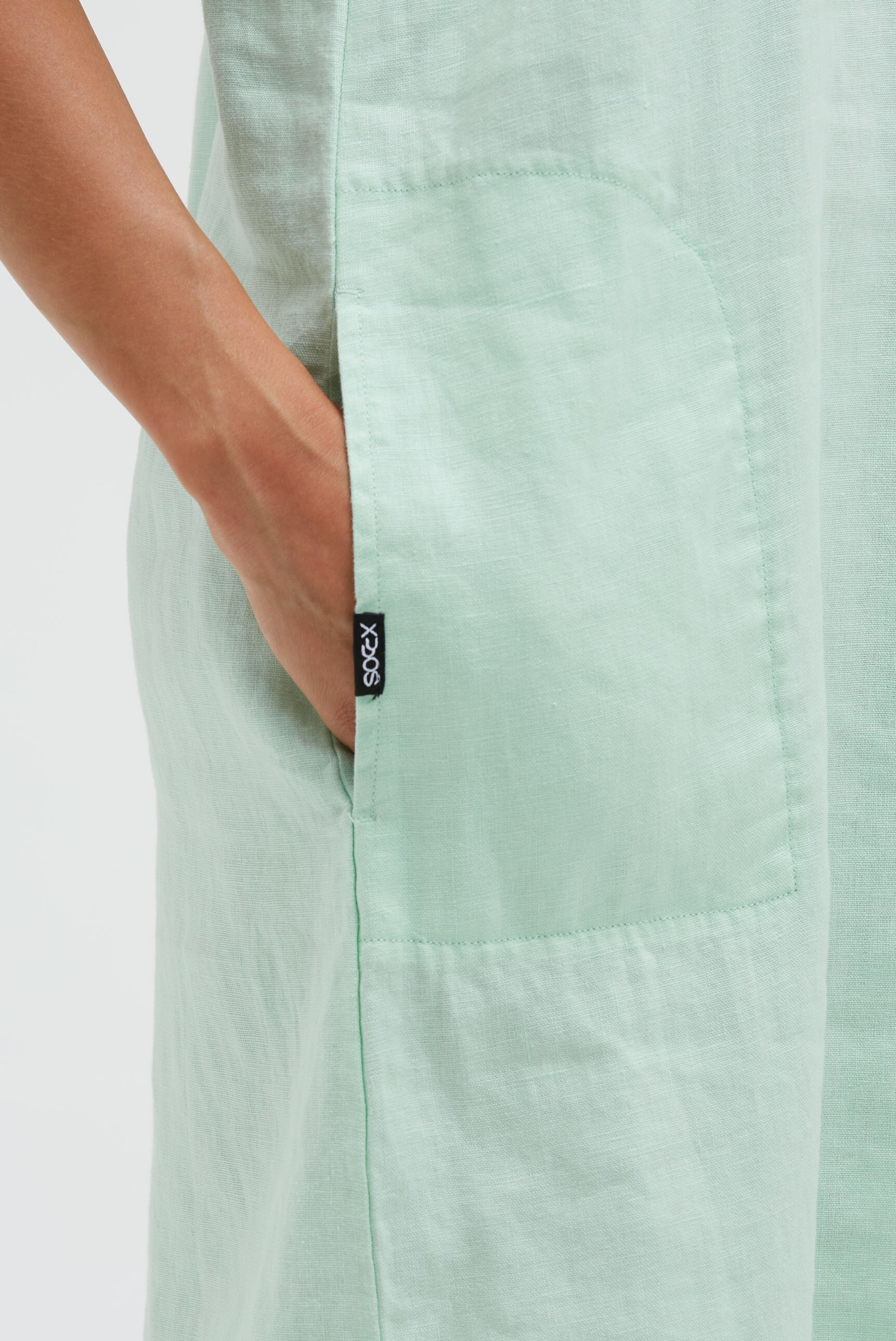 SOCCX Sommerkleid, mit Taschen