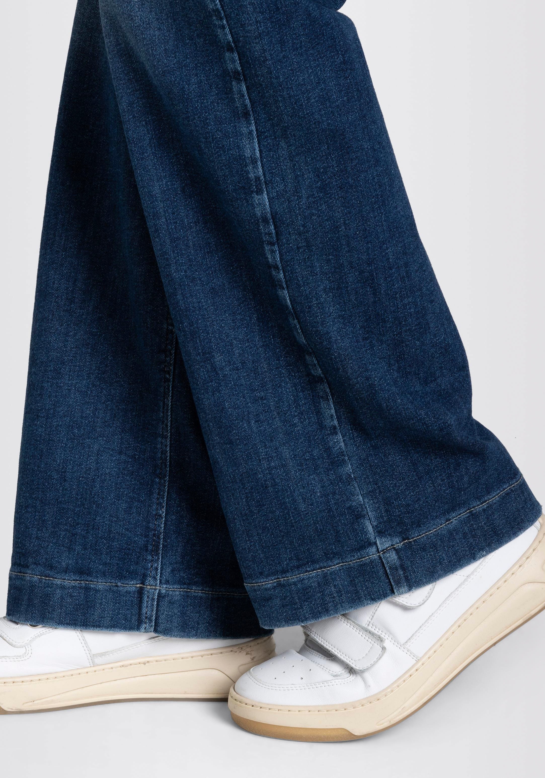 MAC Weite Jeans »Dream Wide authentic«, mit formendem Shaping-Effekt