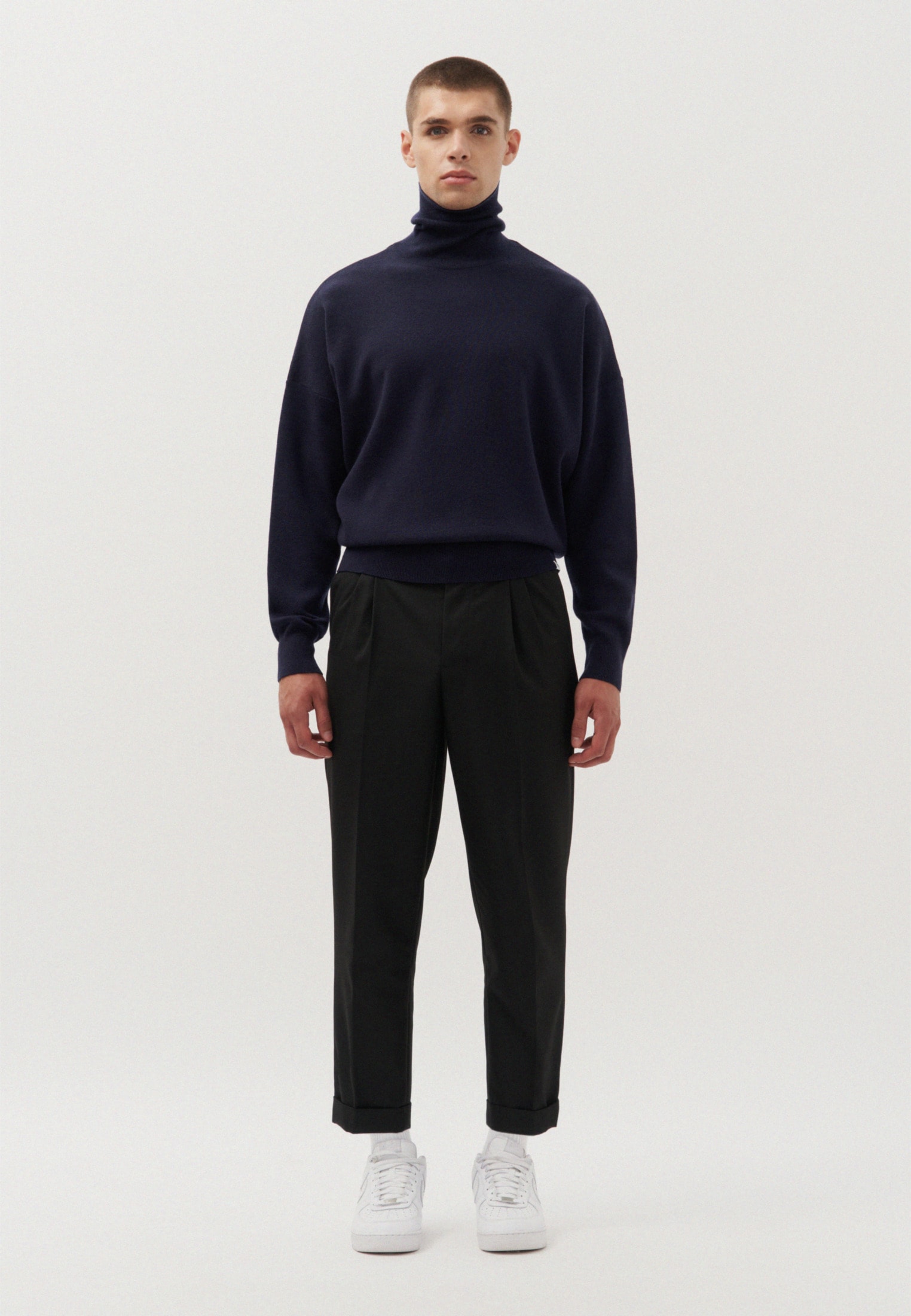 studio seidensticker "Studio" Langarm Stehkragen Uni günstig online kaufen