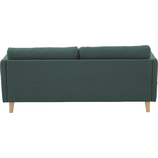 ATLANTIC home collection Ecksofa »Mailo«, mit Seitentaschen, Recamiere  beidseitig montierbar, Massivholzfüße bestellen | BAUR