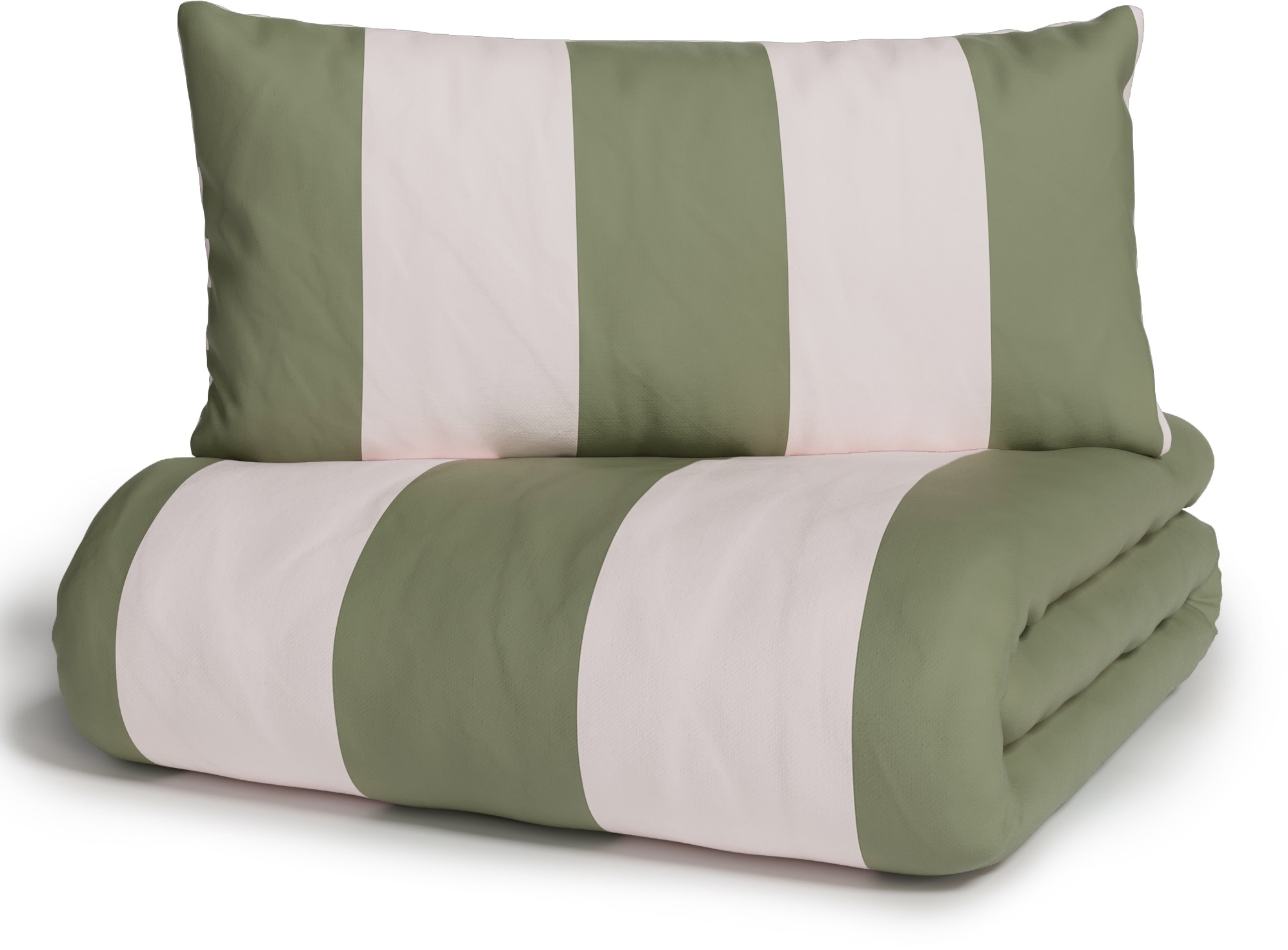 OTTO home Bettwäsche »Sari Trend« 2 tlg. tlg. moderne Bettwäsche mit Streifen, frische Farben, ab Größe 135x200 cm