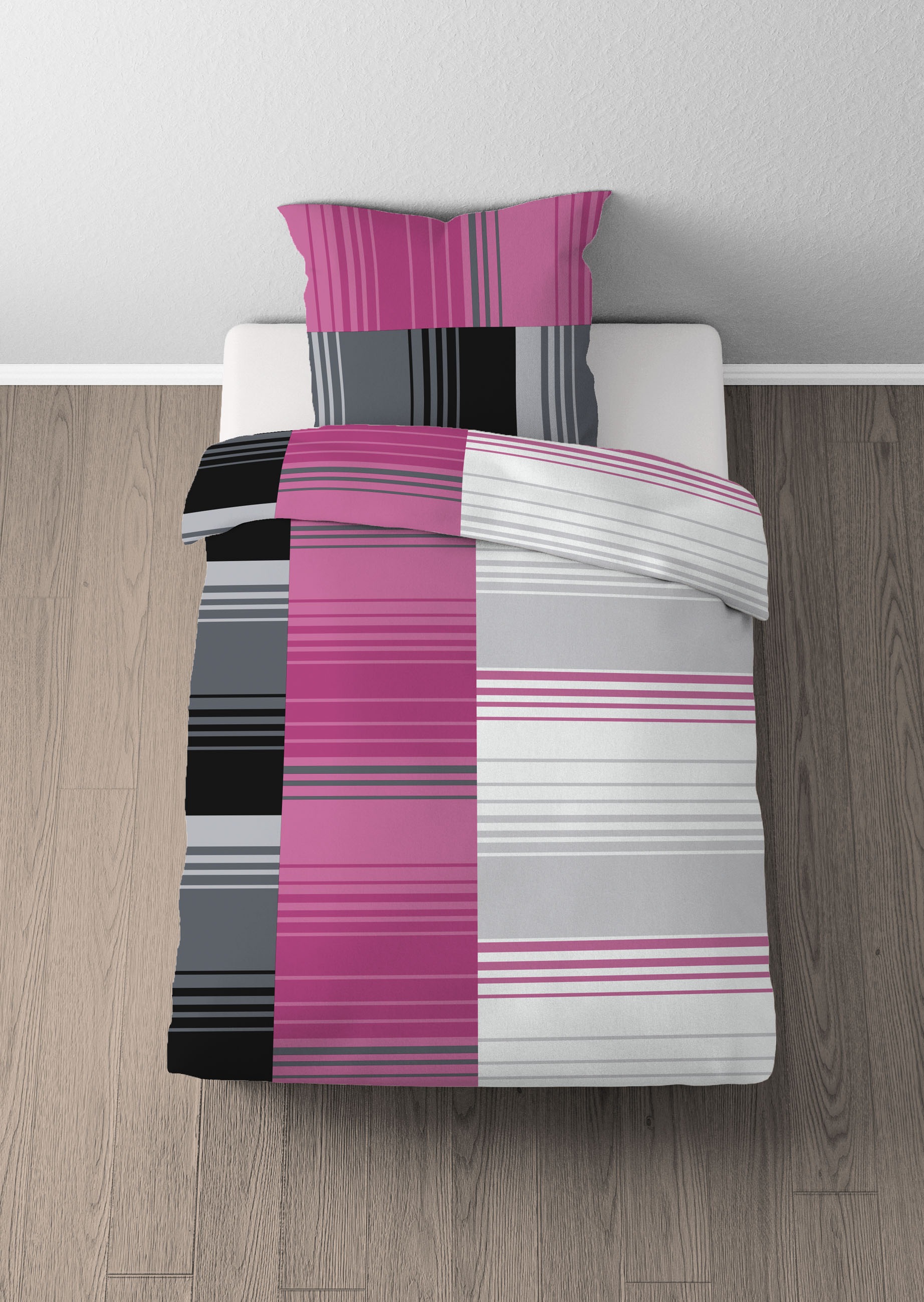 Castell - Markenbettwäsche Bettwäsche "0040561" 2 Stk. hautsympathisch, 100 günstig online kaufen