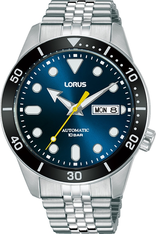 LORUS Automatikuhr »Lorus Automatik, RL449AX9«, Armbanduhr, Herrenuhr, Datum