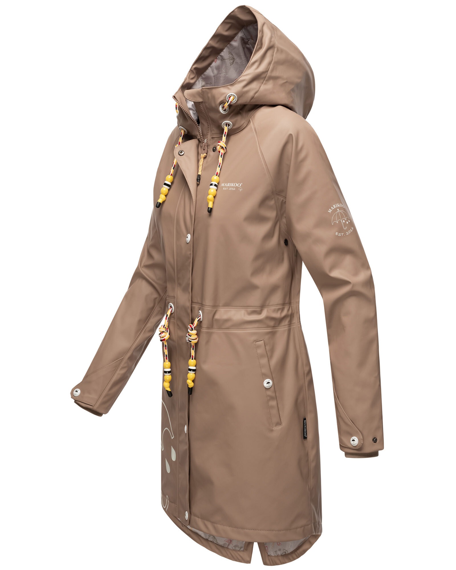 Thumbnail - Marikoo Outdoorjacke "Dancing Umbrella", mit einer großen Kapuze