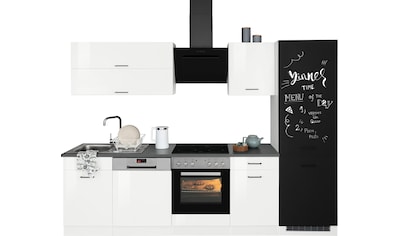 Küchenzeile »Trier«, mit E-Geräten, Breite 280 cm