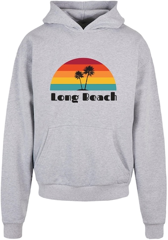 Kapuzensweatshirt »Merchcode Herren Long Beach Ultra Heavy Hoody«, (1 tlg.)