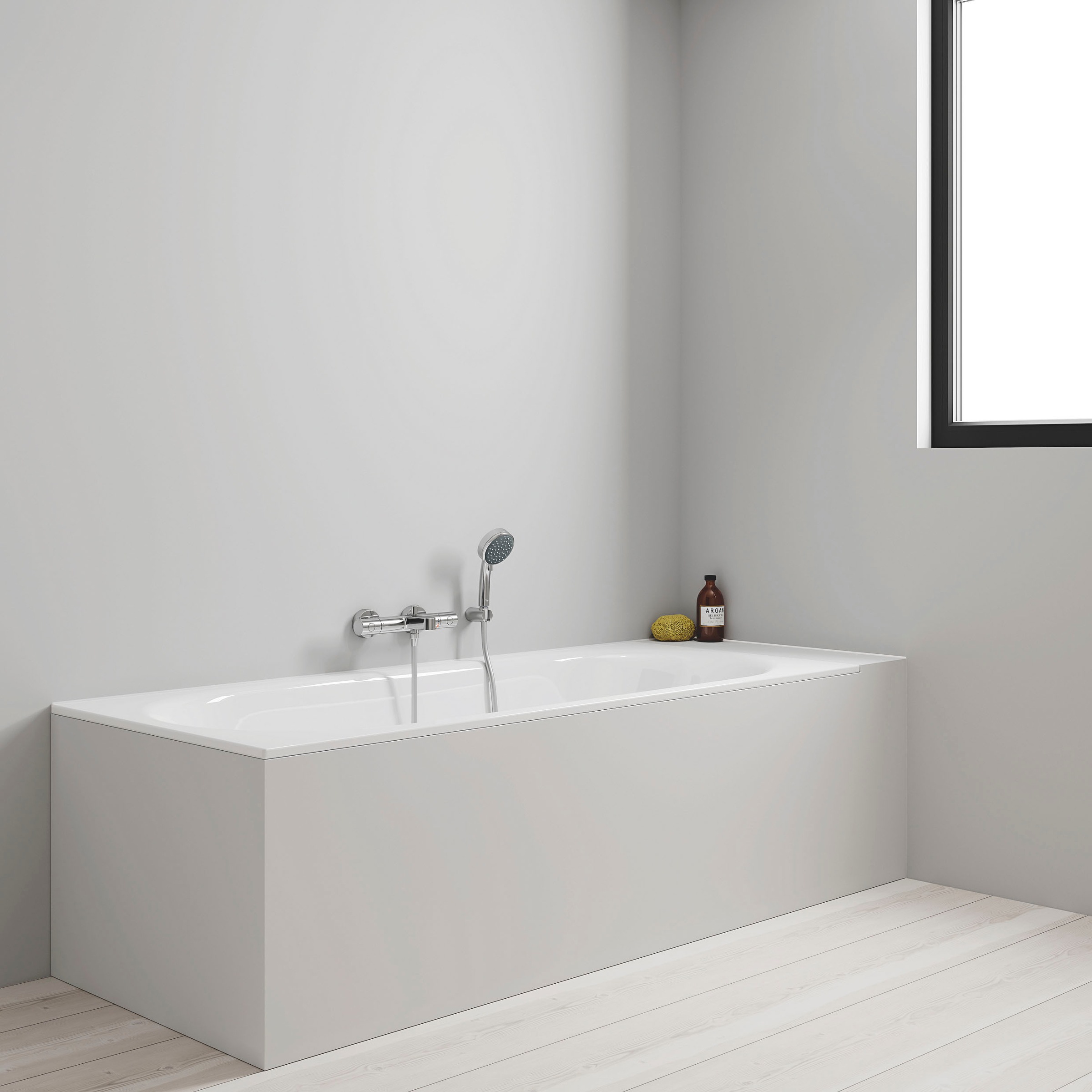 Grohe Wannenarmatur »Precision Get«, mit Wassersparfunktion