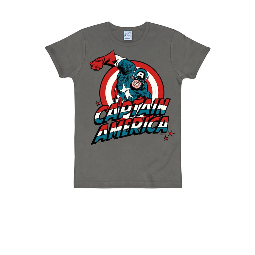 LOGOSHIRT T-Shirt »Captain America«