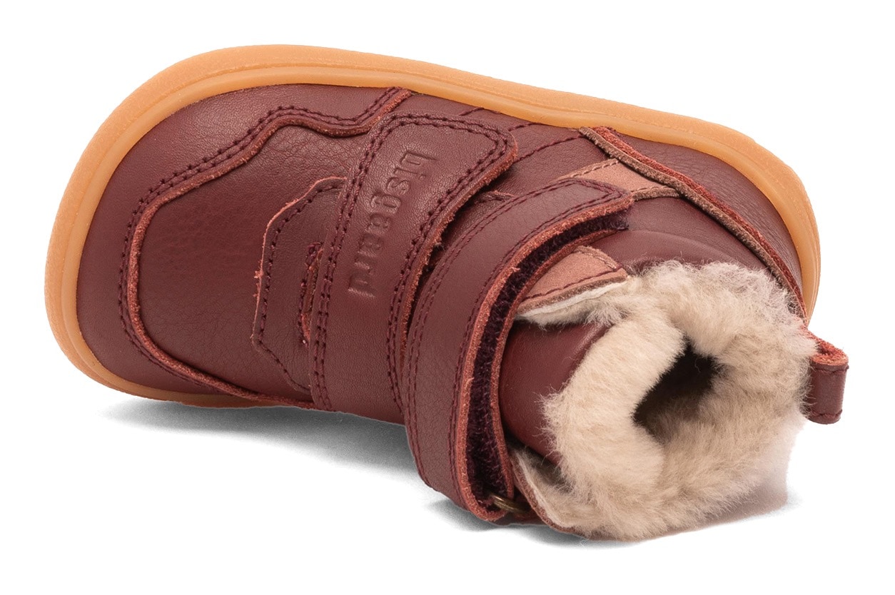 Bisgaard Barfußschuh »barefoot becky lamb«  Winterboots mit Lammfell, Größenschablone zum Download