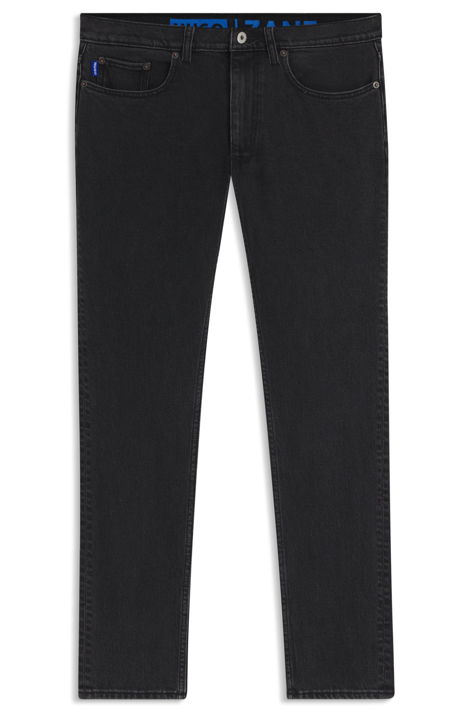 HUGO Blue Slim-fit-Jeans »Zane«, mit angesetztem Bund