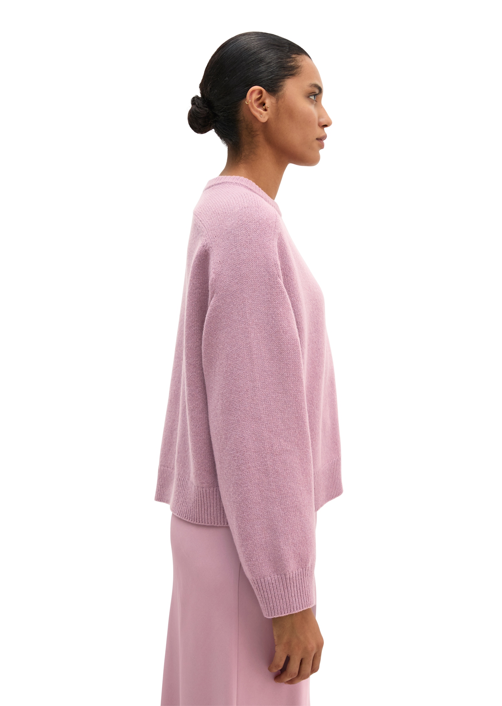 Marc O'Polo Strickpullover »aus weichem Schurwolle-Mix«