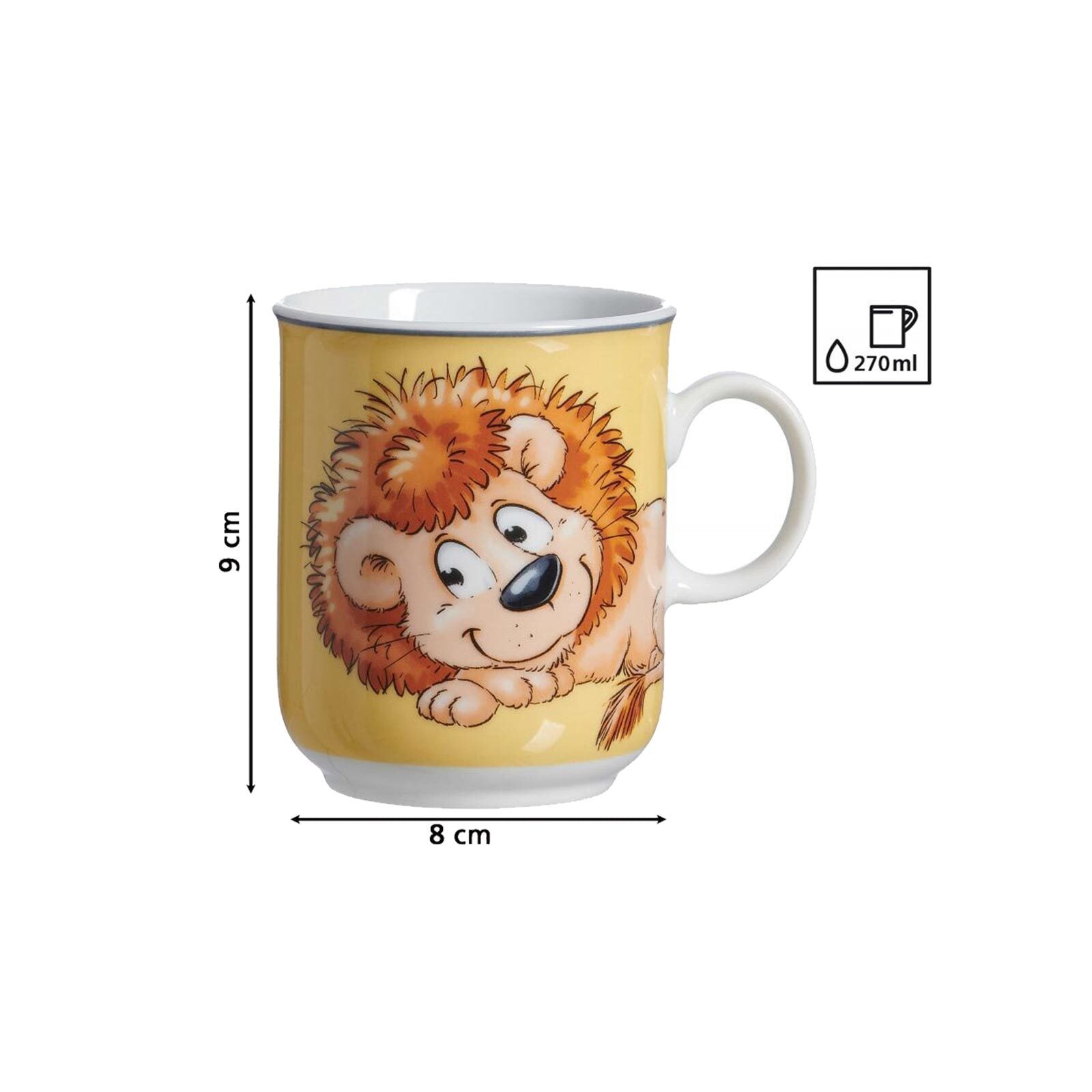 Ritzenhoff & Breker Kinderbecher »Kinderbecher Happy Zoo 270 ml«