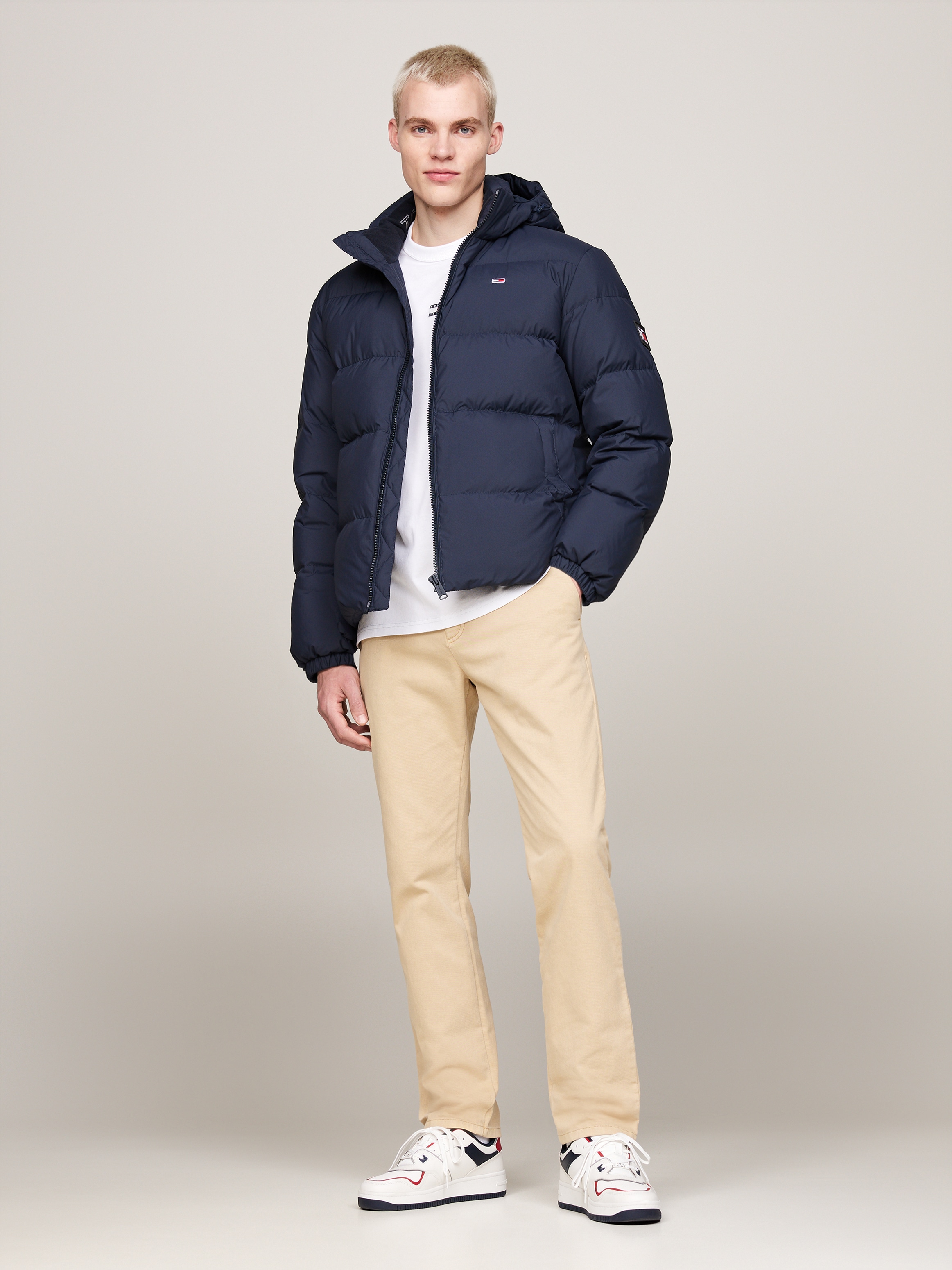 Tommy Jeans Steppjacke »TJM ESSENTIAL DOWN JACKET EXT«, mit Kapuze