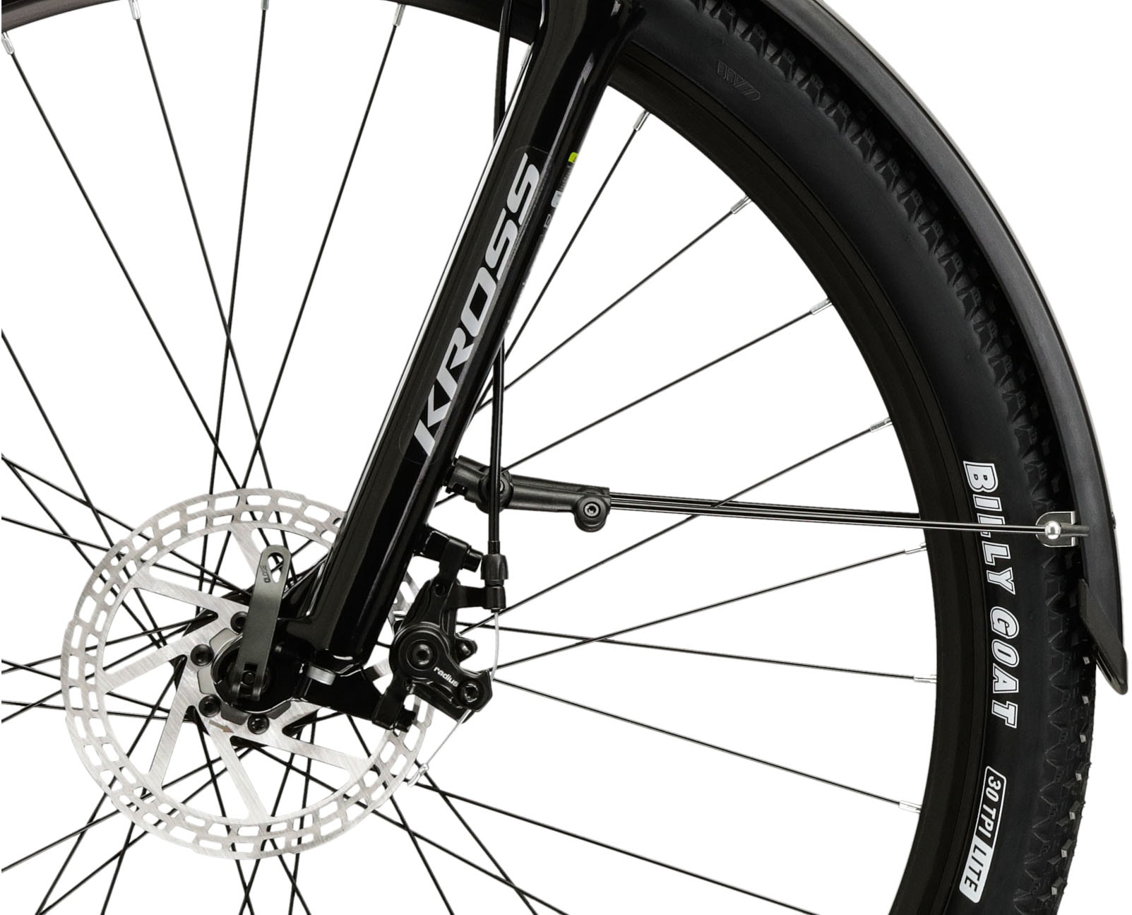 Kross Mountainbike »Hardtail 29" Hexagon X200 schwarz 21 Gänge mit Beleuchtung 2026« 21 Gang Shimano ALTUS M310 Schaltwerk Kettenschaltung Rahmen aus Aluminium Performance