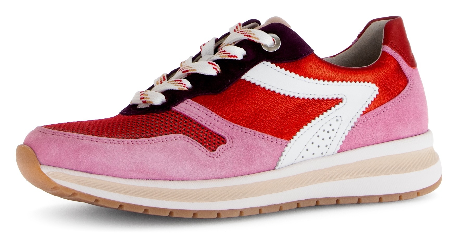 Gabor Keilsneaker "FLORENZ", Freizeitschuh, Halbschuh, Schnürer in Schuhwei günstig online kaufen