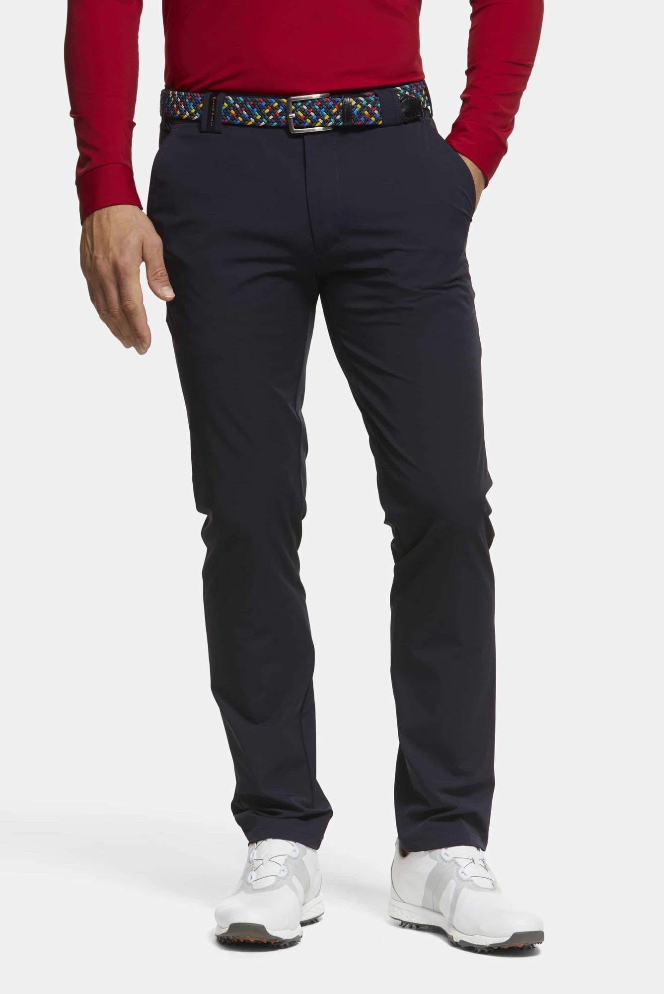 MEYER Chinos "Augusta" High Performance 4-Way-Stretch, aus der Golf Serie günstig online kaufen