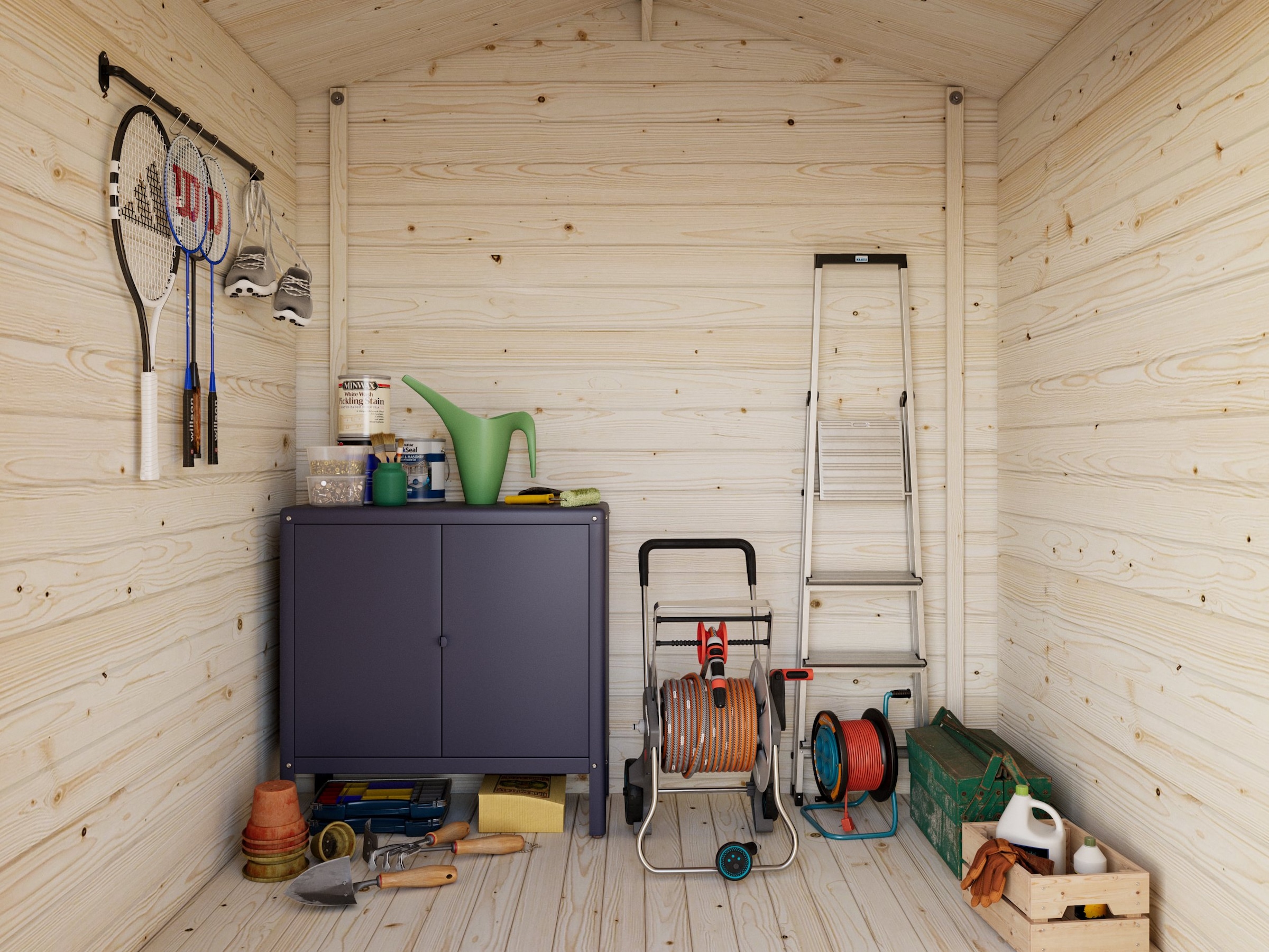 Palmako Gartenhaus »Vivian« verschiedene Farben