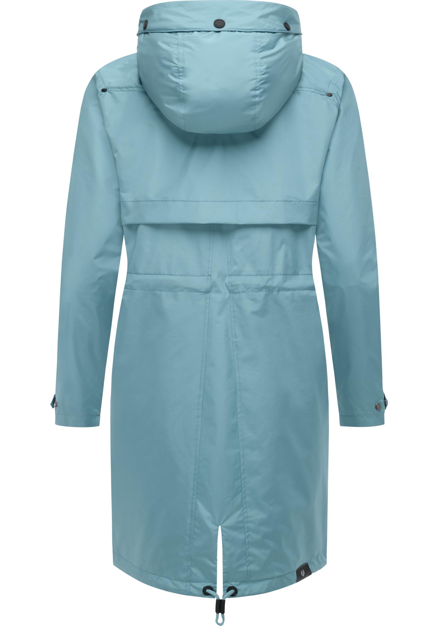 Ragwear Jerseymantel »Frodik« Wasserdichter oversized Damen Parka für die Übergangszeit