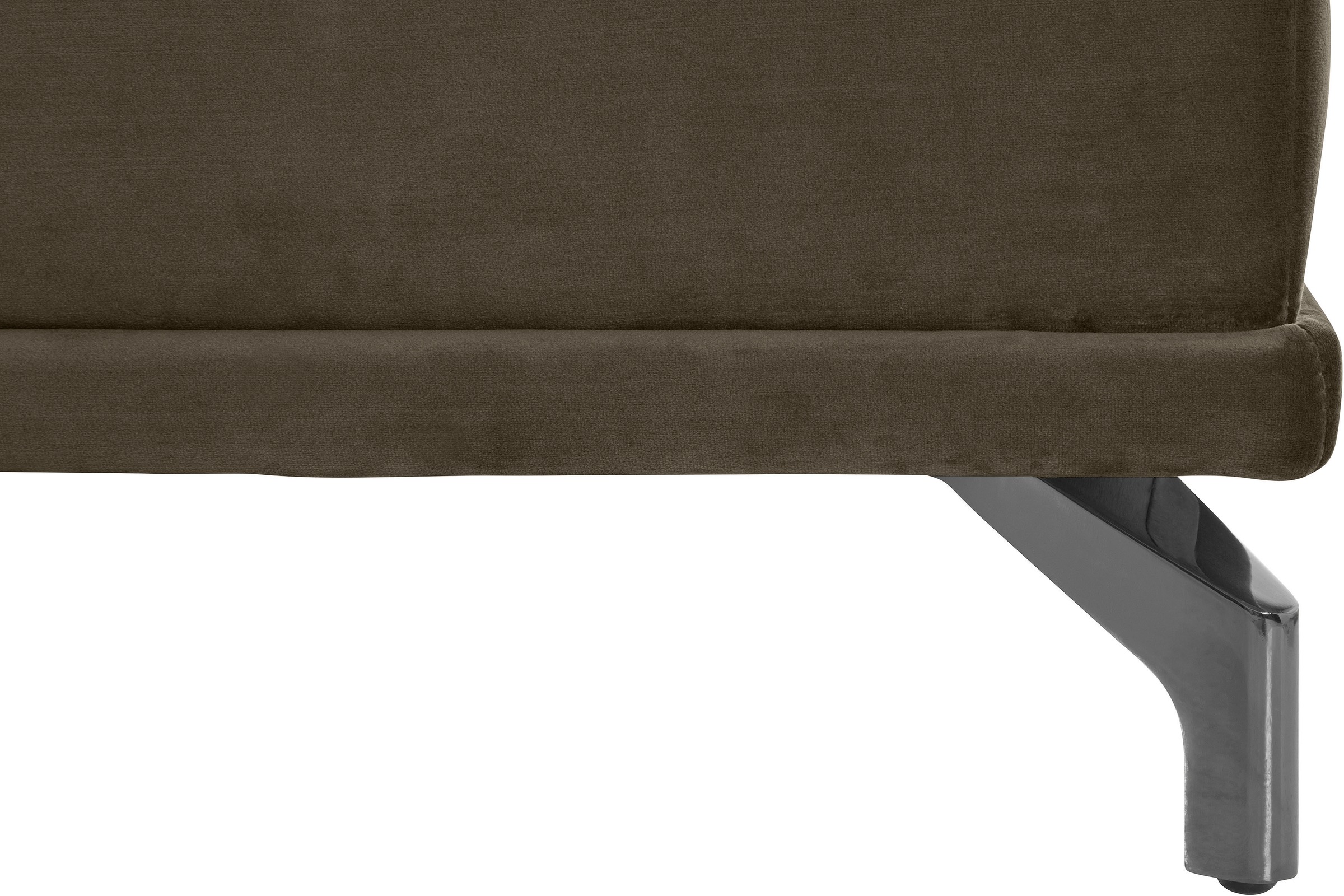 Places of Style Wohnlandschaft »Costello U-Form, mit Sitztiefenverstellung, Armteilverstellung und«, 3 Nierenkissen, optional Bettfunktion und Bettkasten