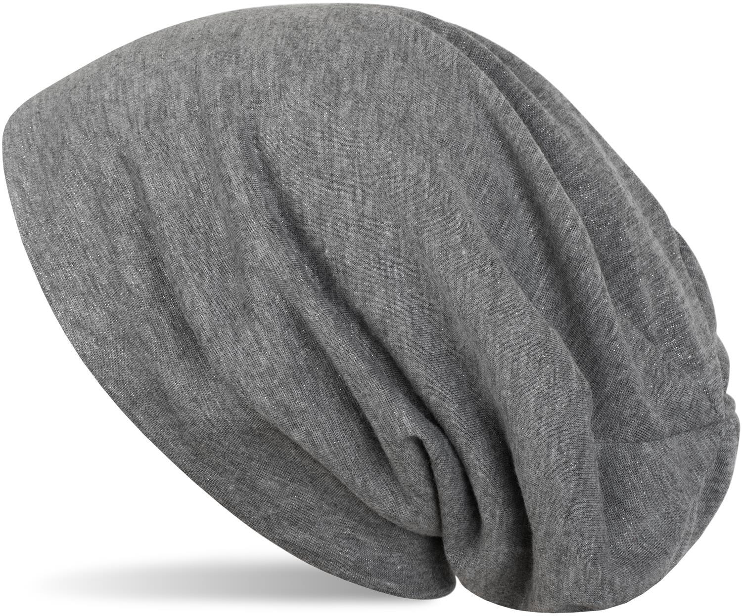 styleBREAKER Beanie "Beanie mit All Over Glitzer" 1 Stk.