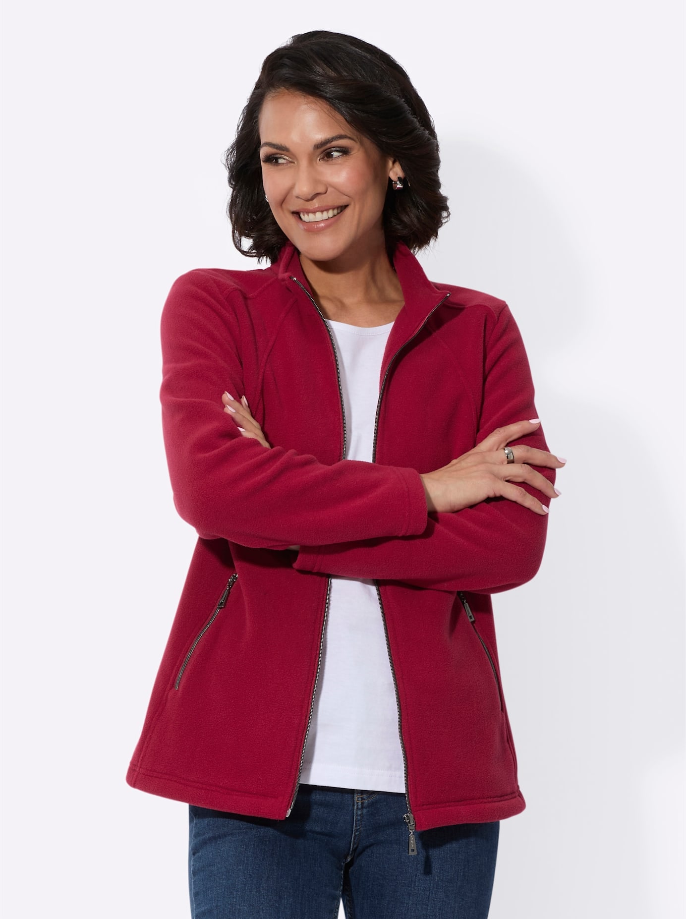 Casual Looks Fleecejacke