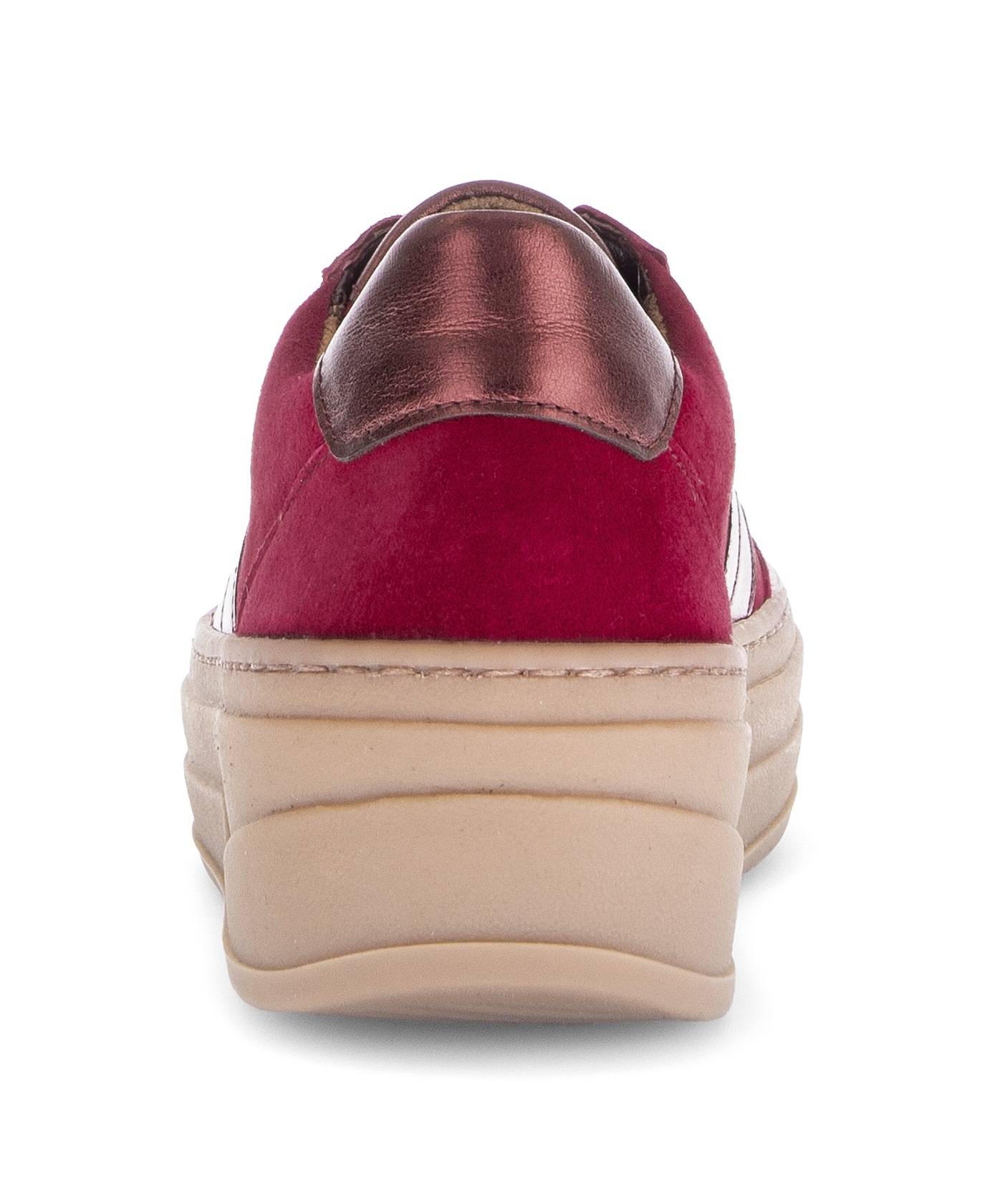 Thumbnail - Gabor Plateausneaker, Schnürschuh, Freizeitschuh, Halbschuh mit Besatz in Metallicoptik