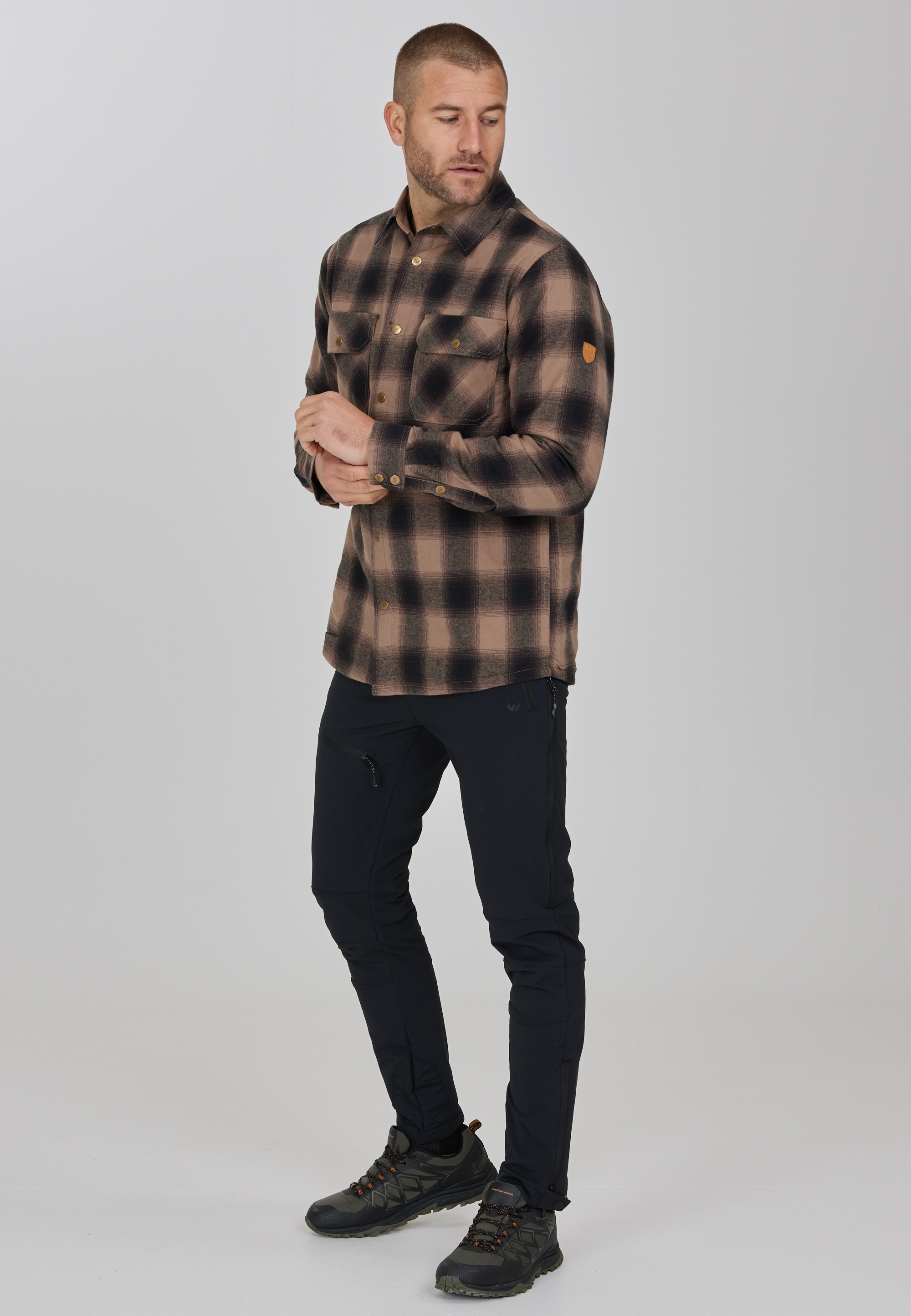 WHISTLER Fleeceshirt »Quilted«, mit aufgesetzten Brusttaschen