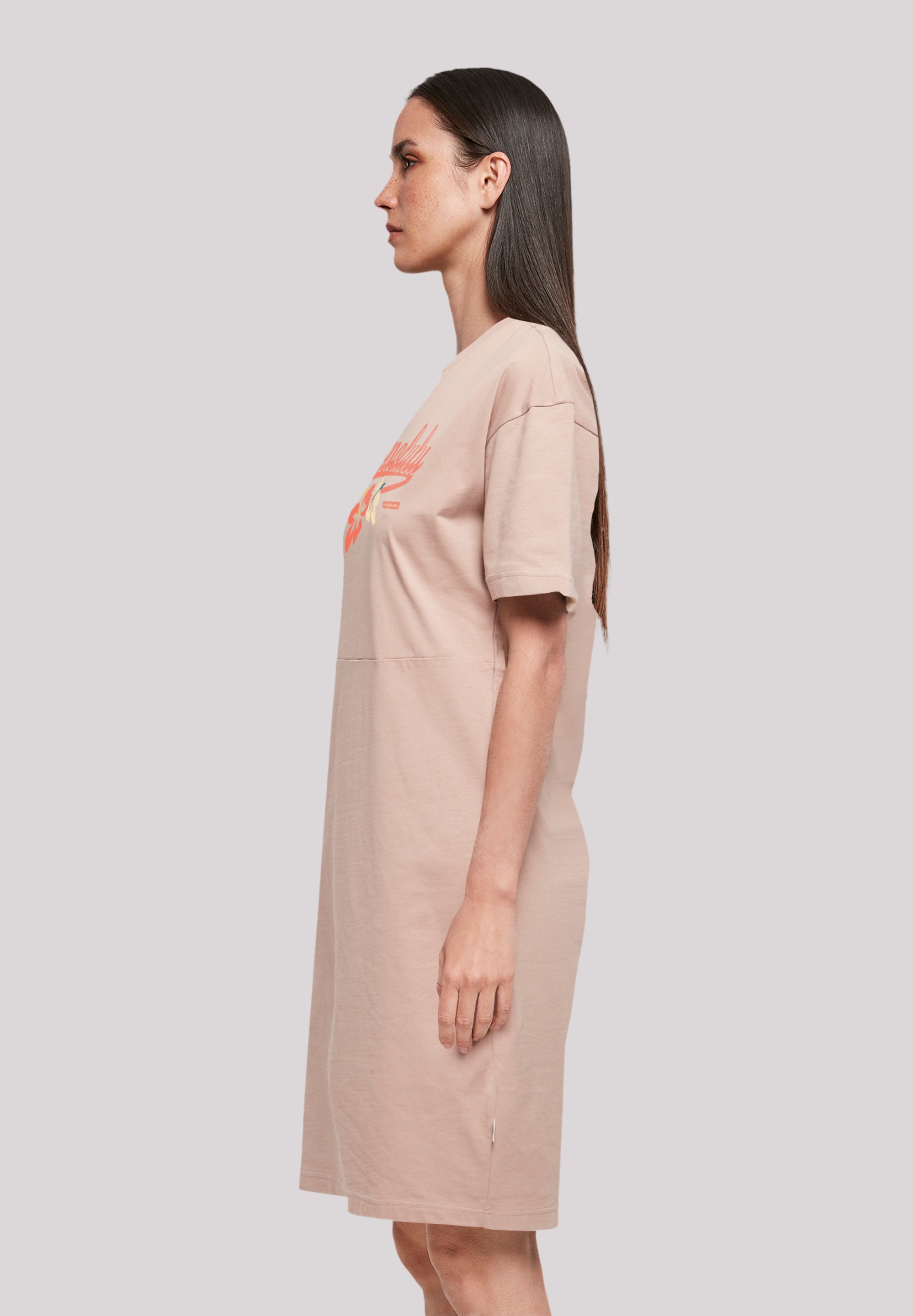 F4NT4STIC Shirtkleid »Honolulu« Ohne Taschen Print