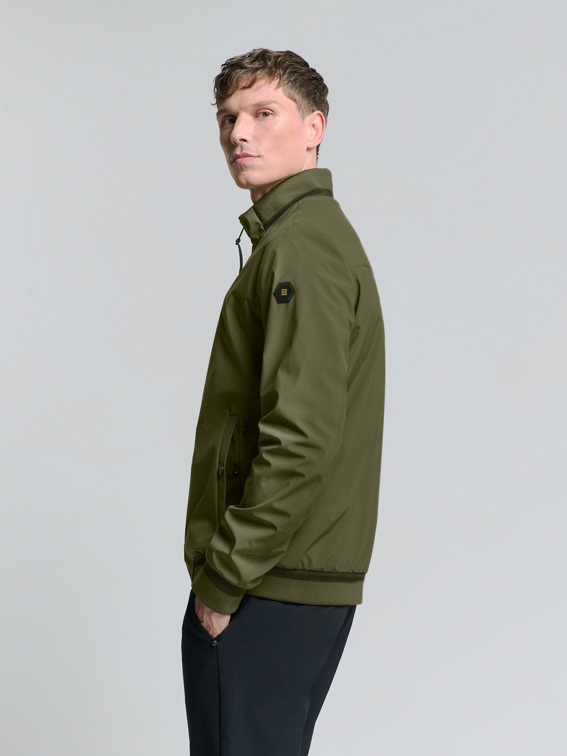 NO EXCESS Kurzjacke »No Excess Jacke Short Fit Jacket Short Fit Clean Soft«