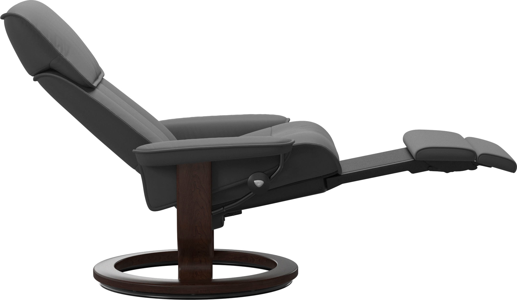 Stressless® Relaxsessel »Admiral«, verstellbar, optional 2-motorisch, Größe M & L, Gestell Braun