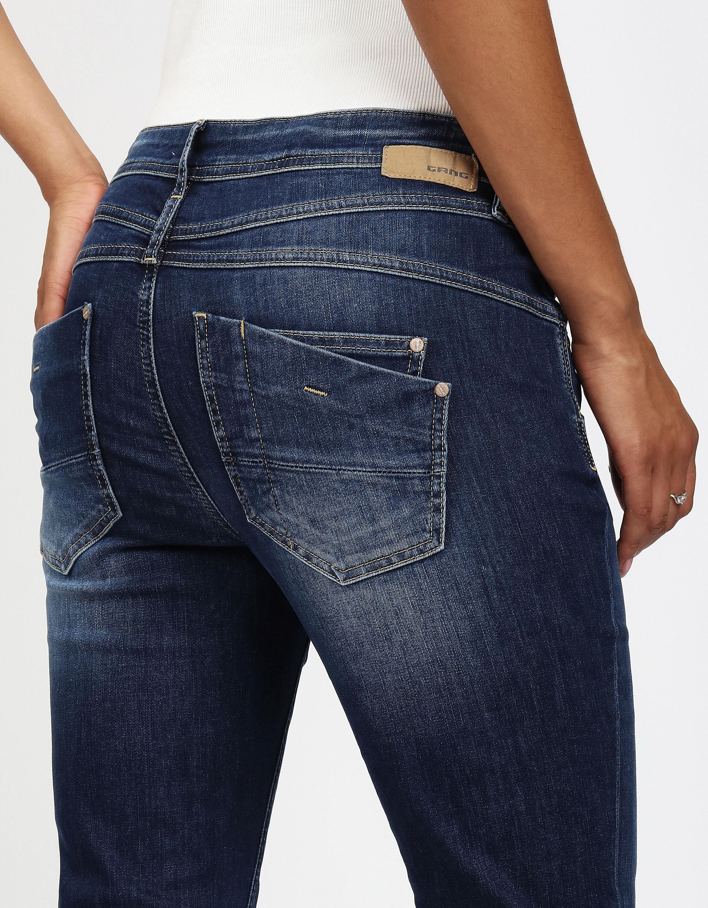 GANG Tapered-fit-Jeans »94AMELIE FLARED« im 5-Pocket-Style
