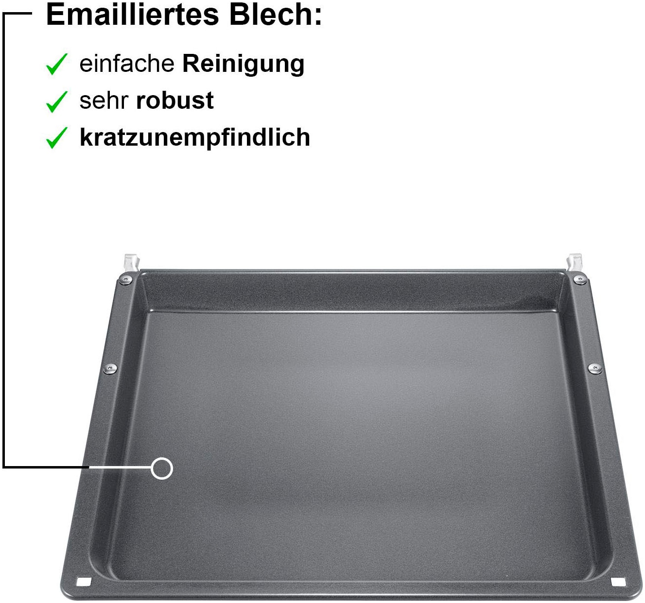 BOSCH Backblech »HEZ541000«, Stahl