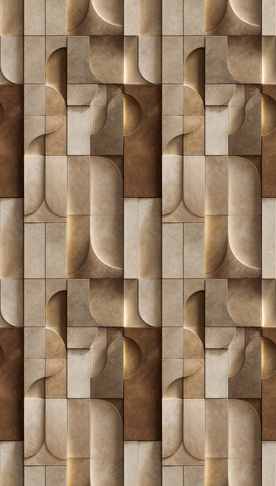 living walls Vliestapete »Fototapete Geometrische Formen erweiterbar«