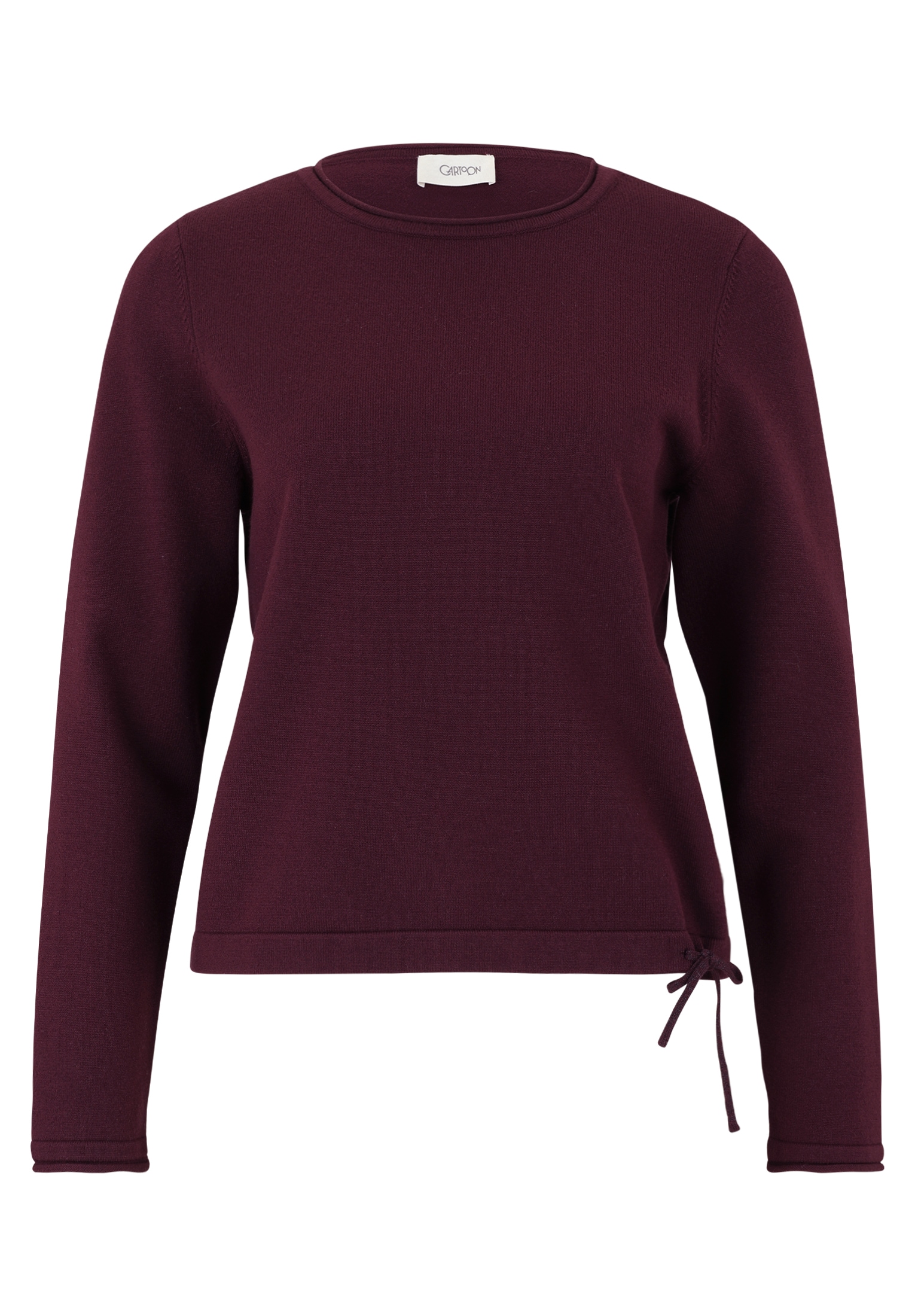 Cartoon Strickpullover »Cartoon Damen Strickpullover mit Rundhalsausschnitt«, (1 tlg.)