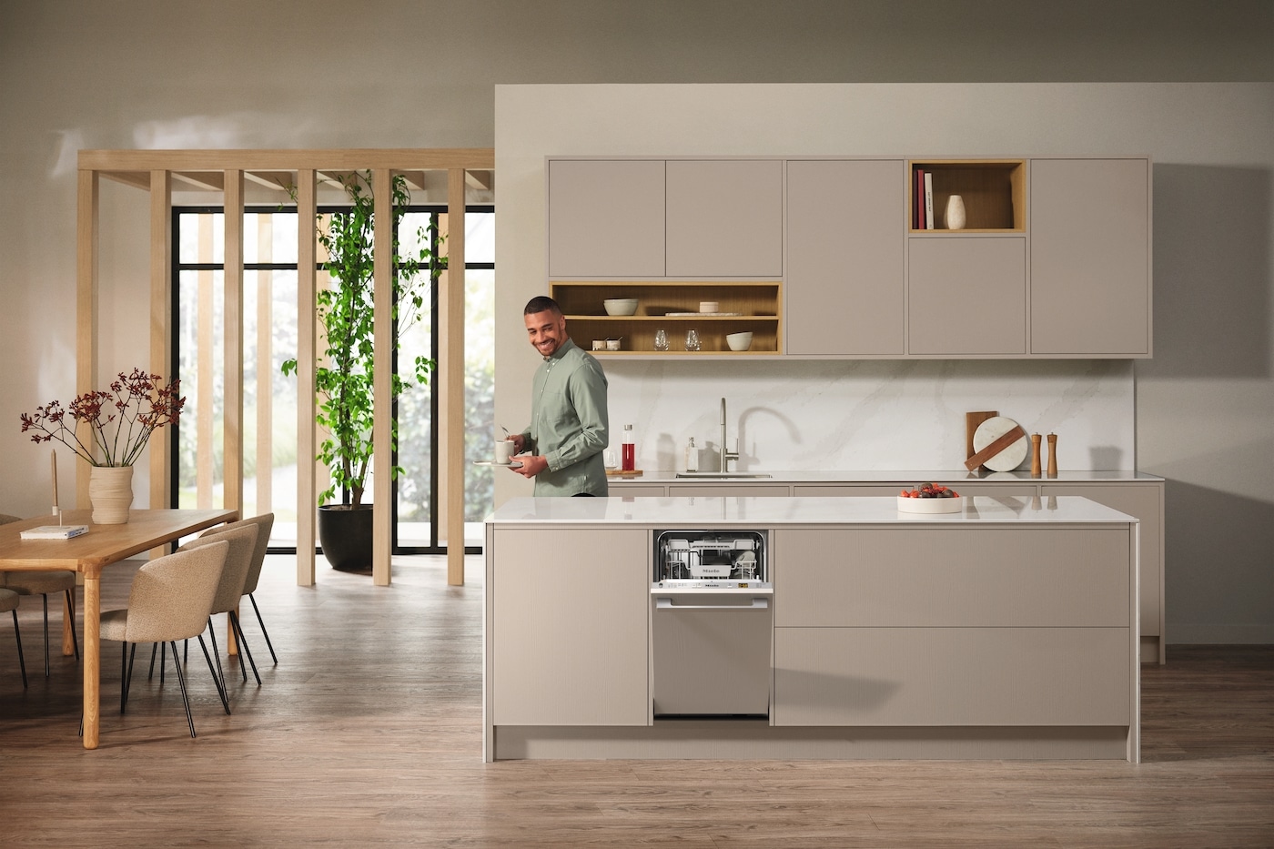 Miele vollintegrierbarer Geschirrspüler »G 5590 SCVi SL Active« 9 Maßgedecke