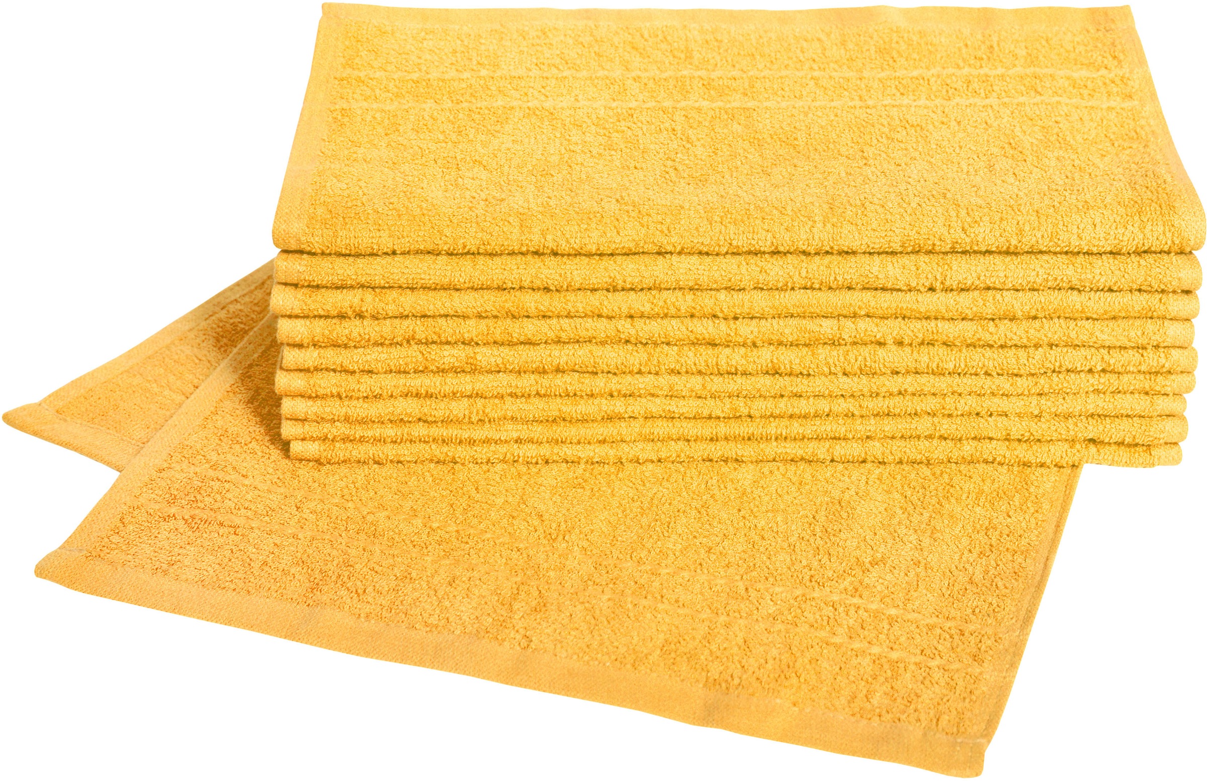 Dyckhoff Gästehandtücher "Kristall" mit Bordüren günstig online kaufen