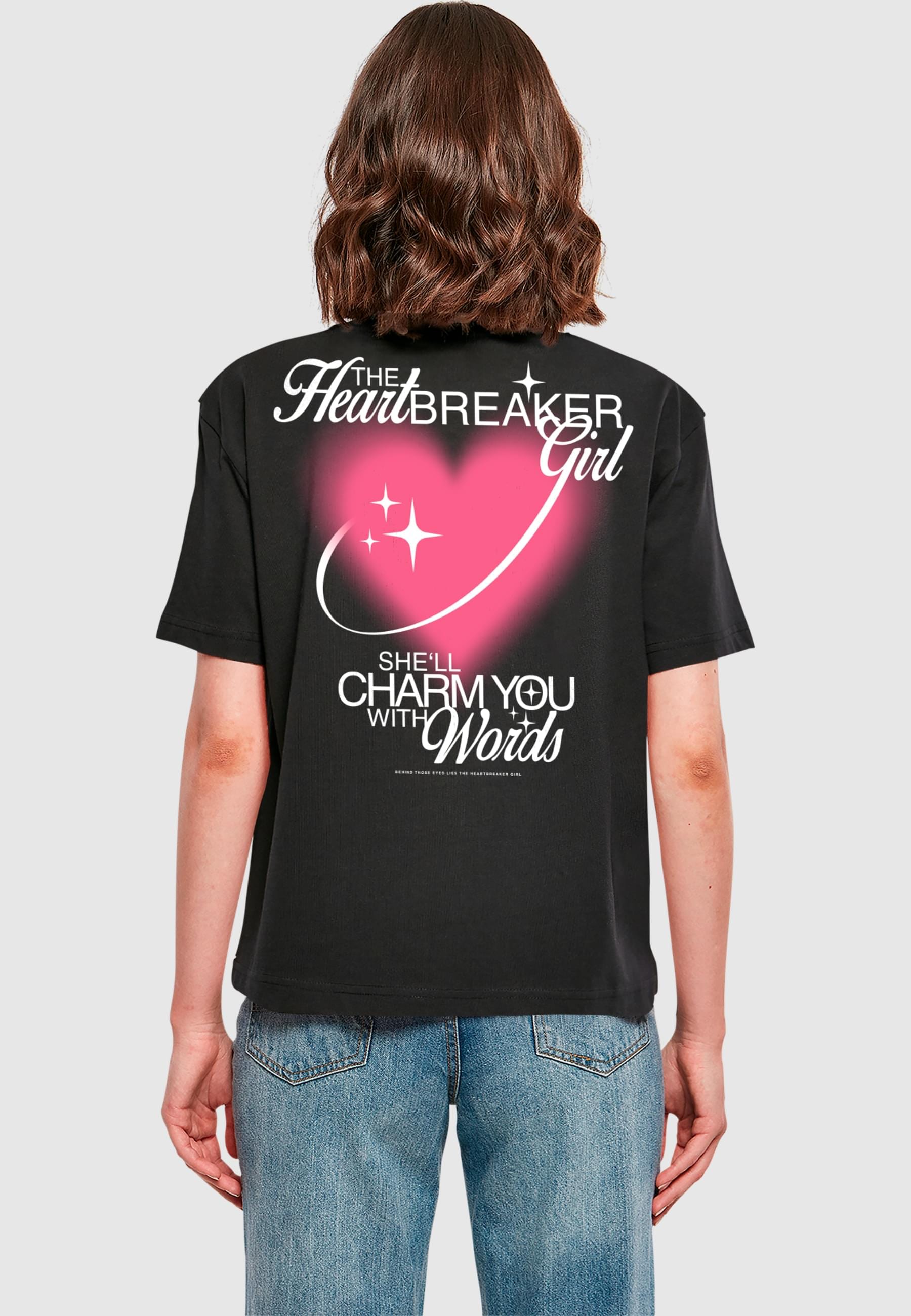 Miss Tee T-Shirt »Miss Tee Heartbreaker Girl Tee«, (1 tlg.)