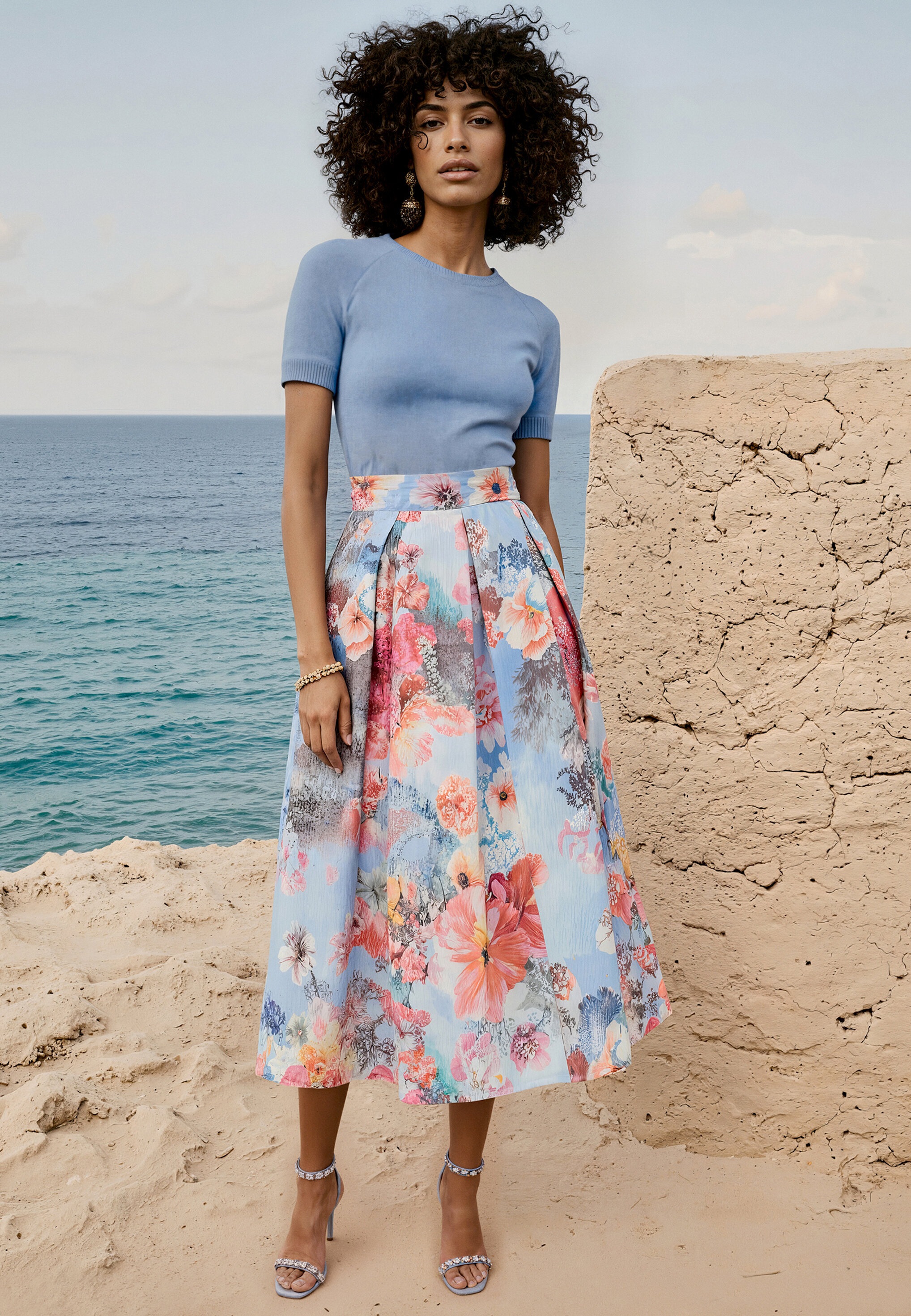 Vera Mont Minirock »Damen mit Jacquard«
