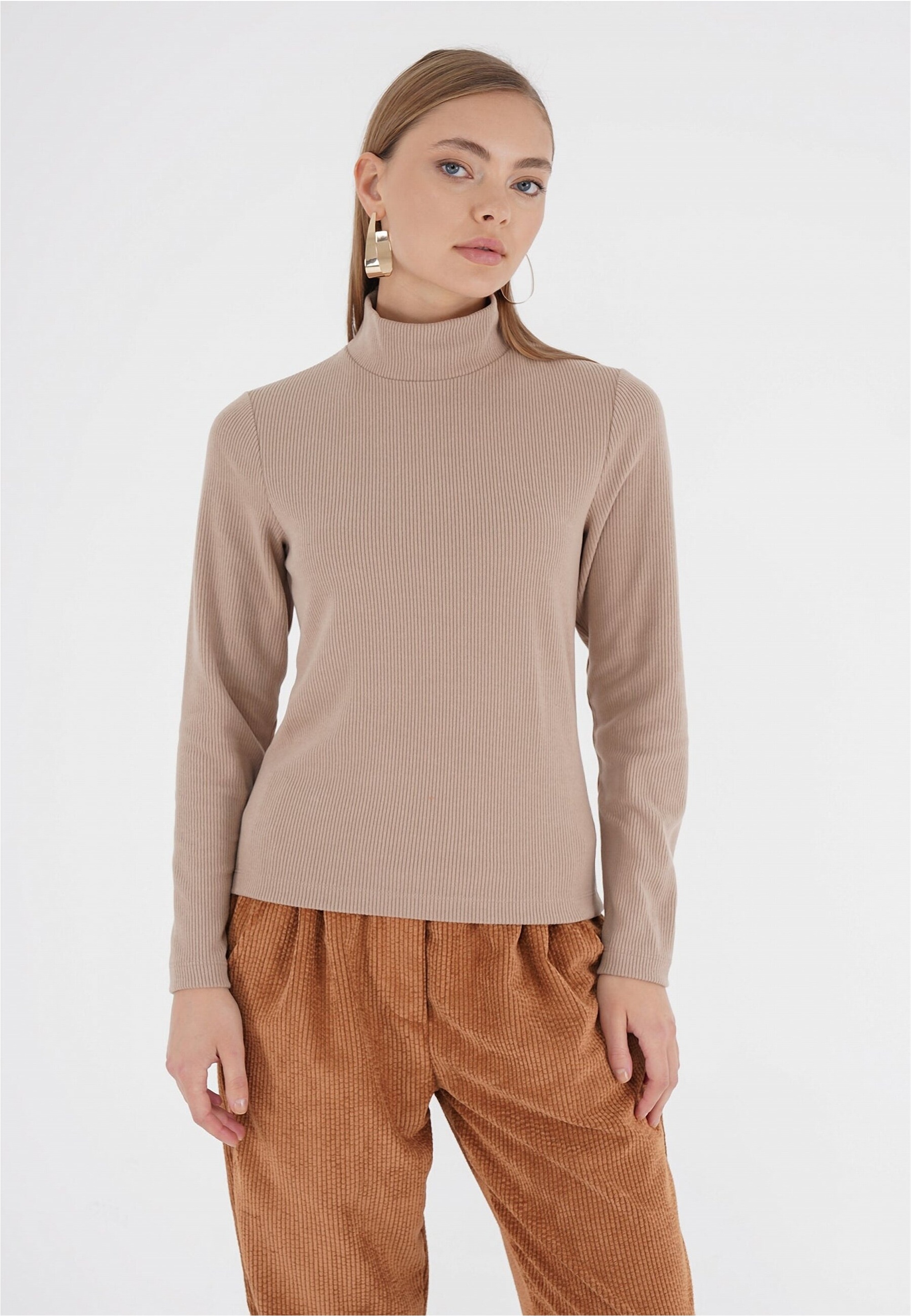 freshlions Rollkragenpullover "Havin" 1 Stk. mit Stehkragen