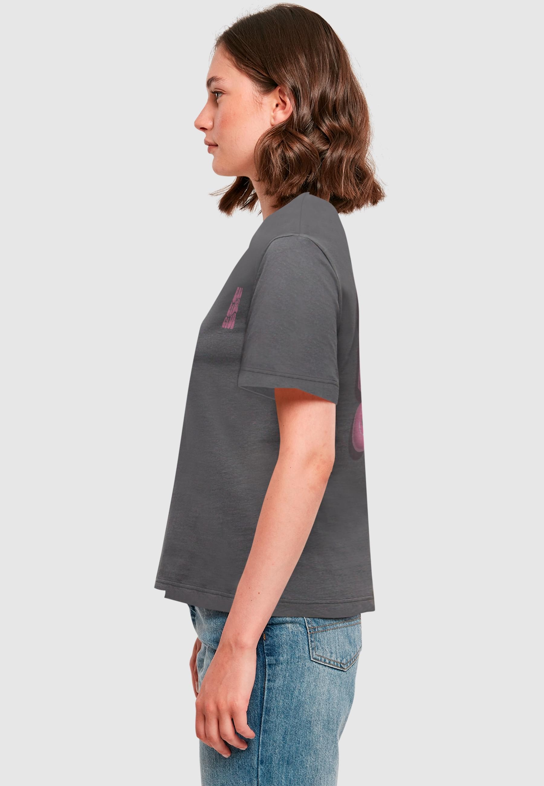 Miss Tee T-Shirt »Miss Tee Damen Bad Babes Club Tee«, (1 tlg.)