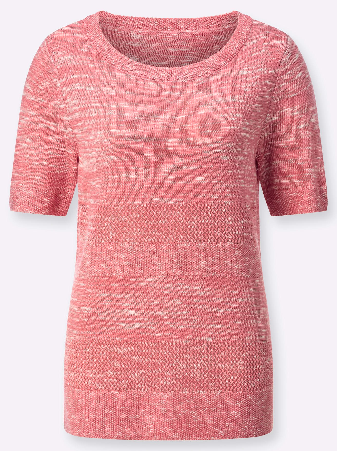 Classic Basics Women's Crewneck Sweater Pink 42 3