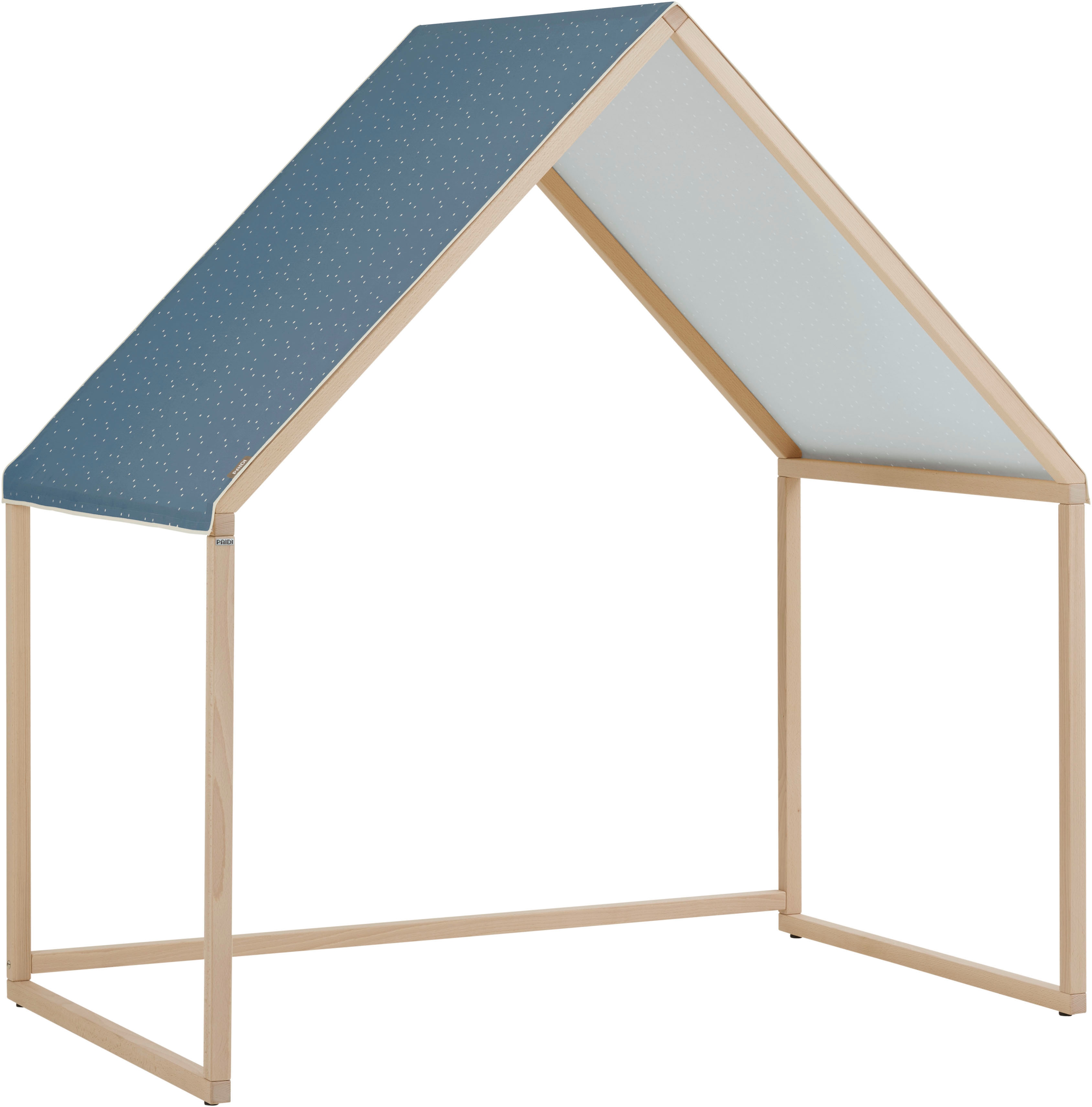 PAIDI Betthimmel "LITTLE DOTTIE, Spielhaus-Dach in verschiedenen Farbvarianten" 100% Baumwolle, waschbar, einfache Anbringung