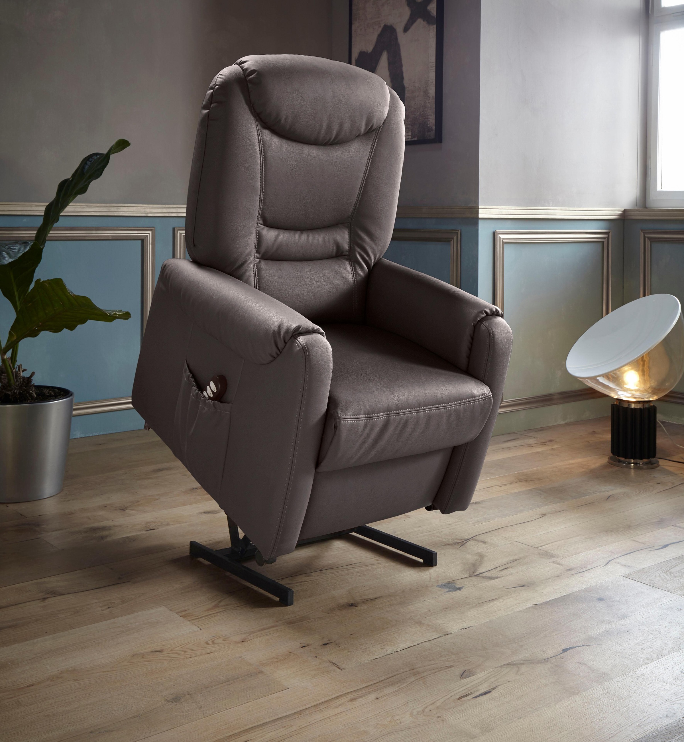 Thumbnail - sit&more TV-Sessel "Morten" in Größe S, wahlweise mit Motor und Aufstehhilfe