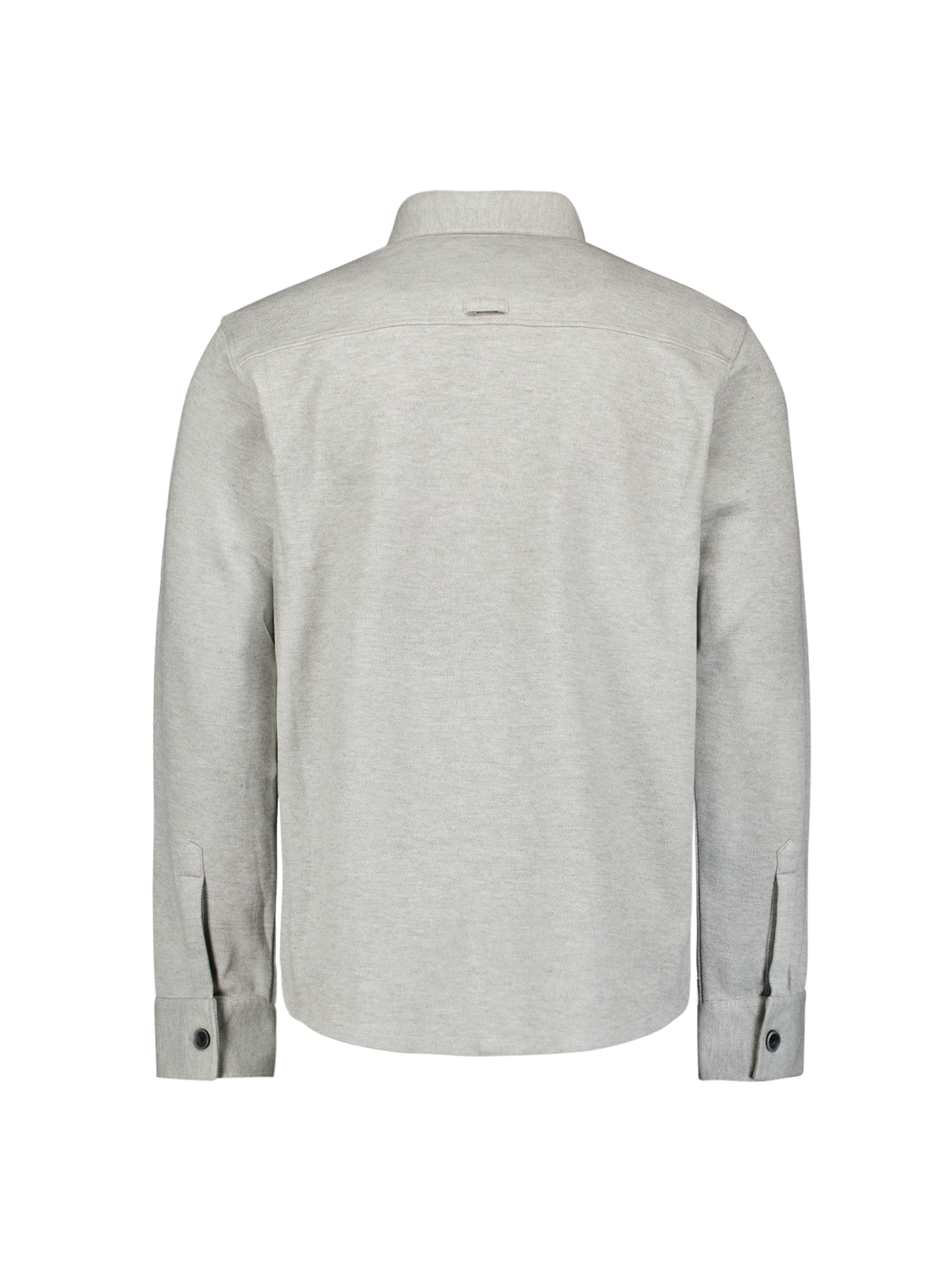 NO EXCESS Langarmhemd »No Excess Sweat Overshirt mit Knopfverschluss«
