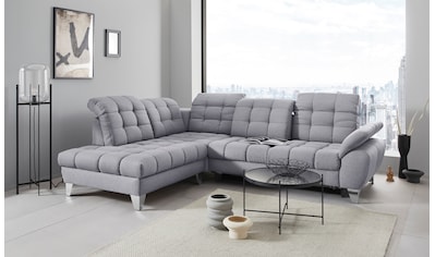 Places of Style Ecksofa »Bardi Luxus«, belastbar bis zu 140 kg, incl.... kaufen Places of Style Ecksofa »Bardi Luxus«, belastbar bis zu 140 kg, incl.... kaufen