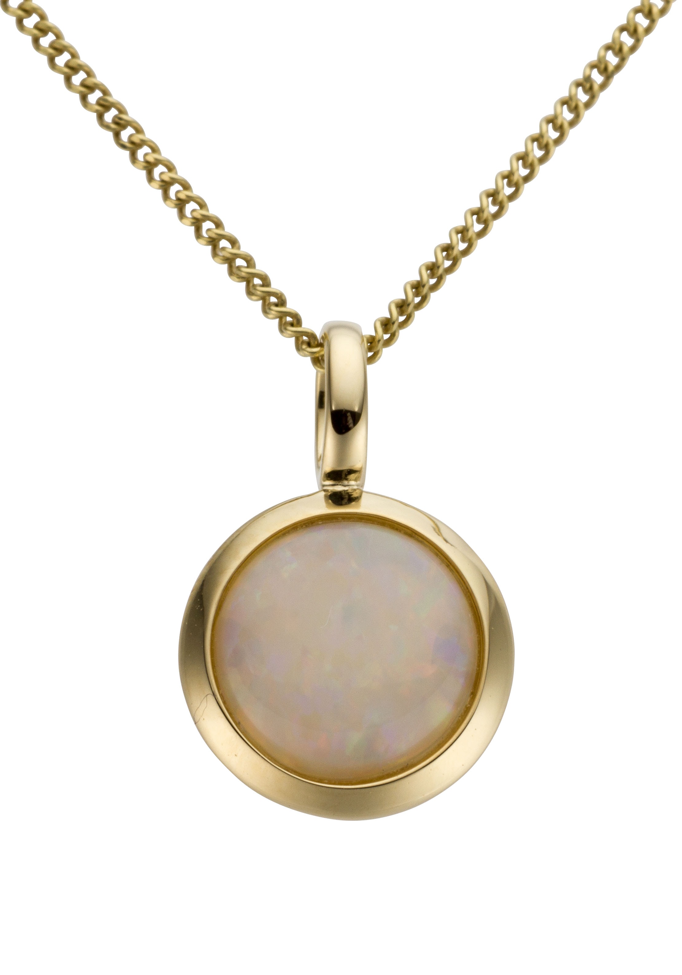 Kettenanhänger »Schmuck Geschenk Gold 333 Halsschmuck Anhänger für Halskette Opal«,...