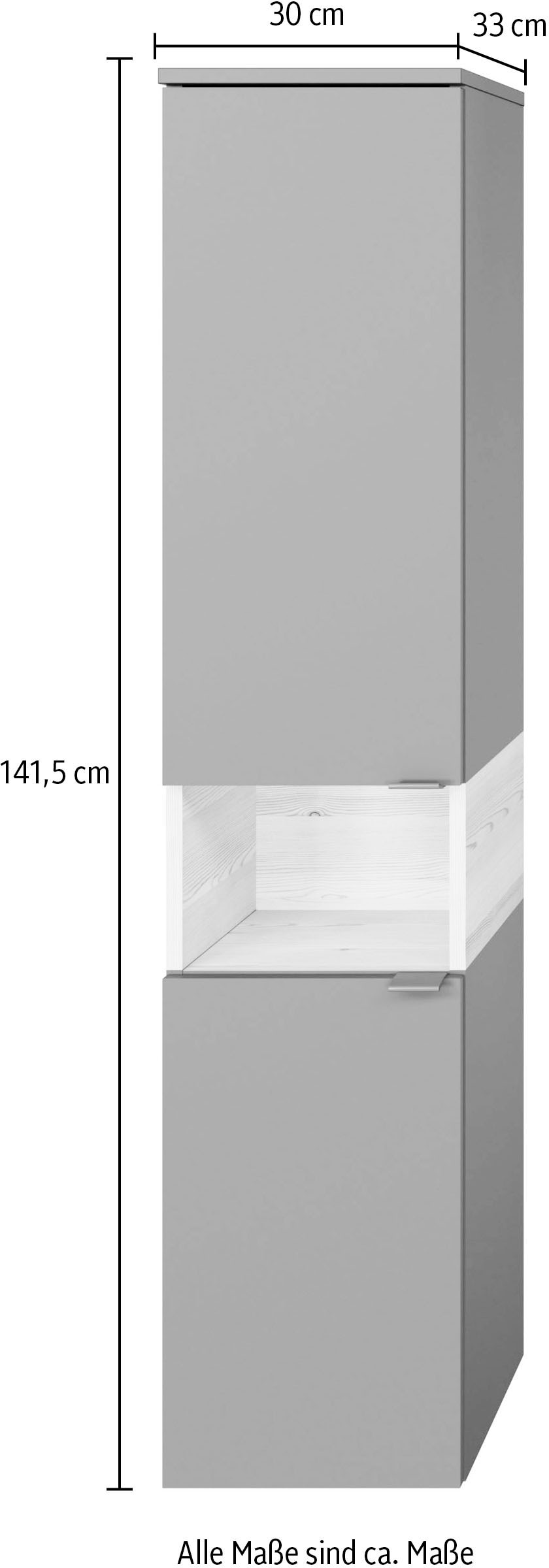 Saphir Badmöbel-Set »Quickset 394«, (Komplett-Set, 4 St.)
